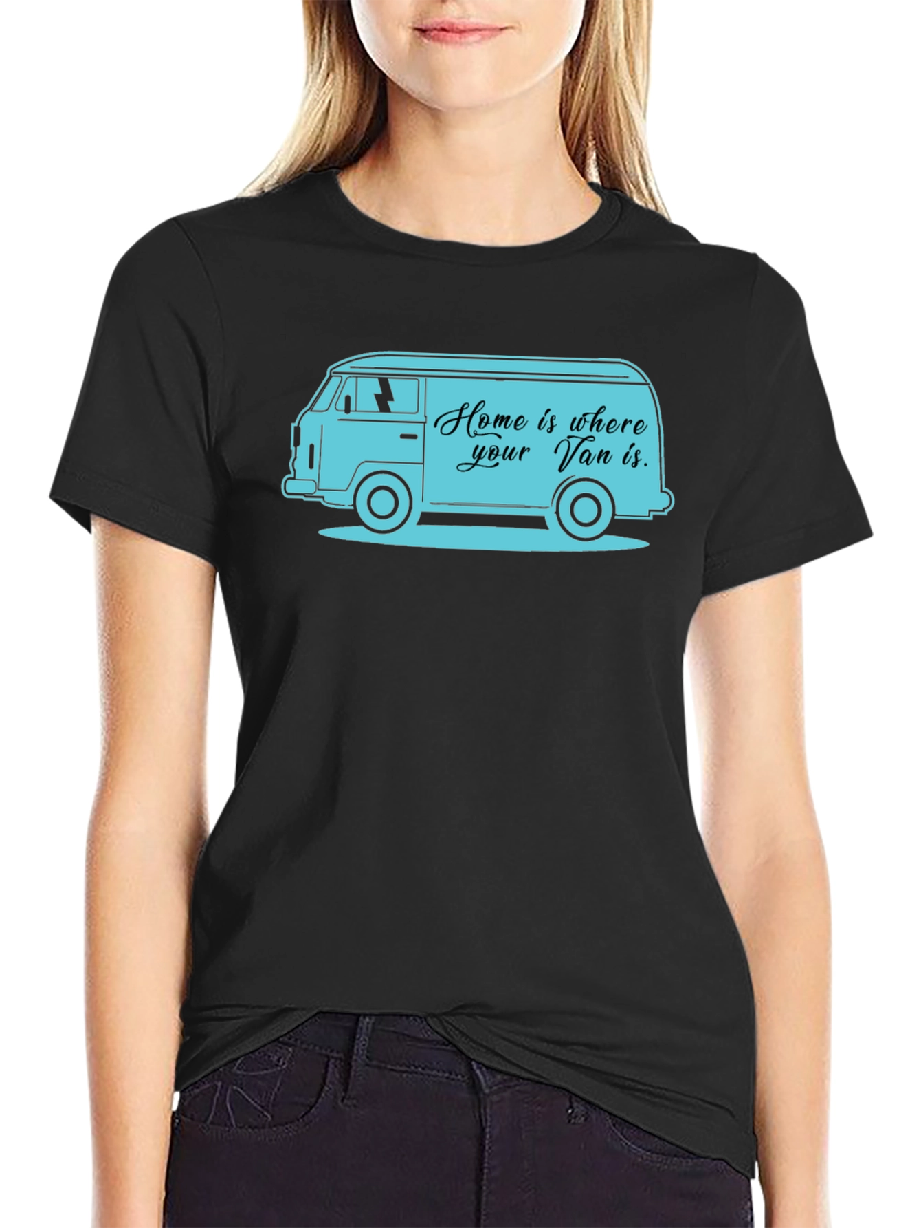 Home Is Where Your Van Is Graphic Tee