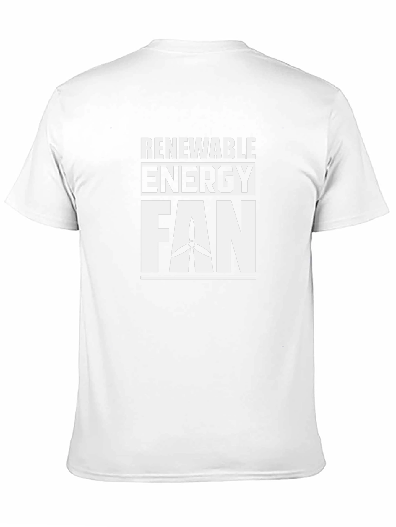 Renewable Energy Fan T-Shirt - Black