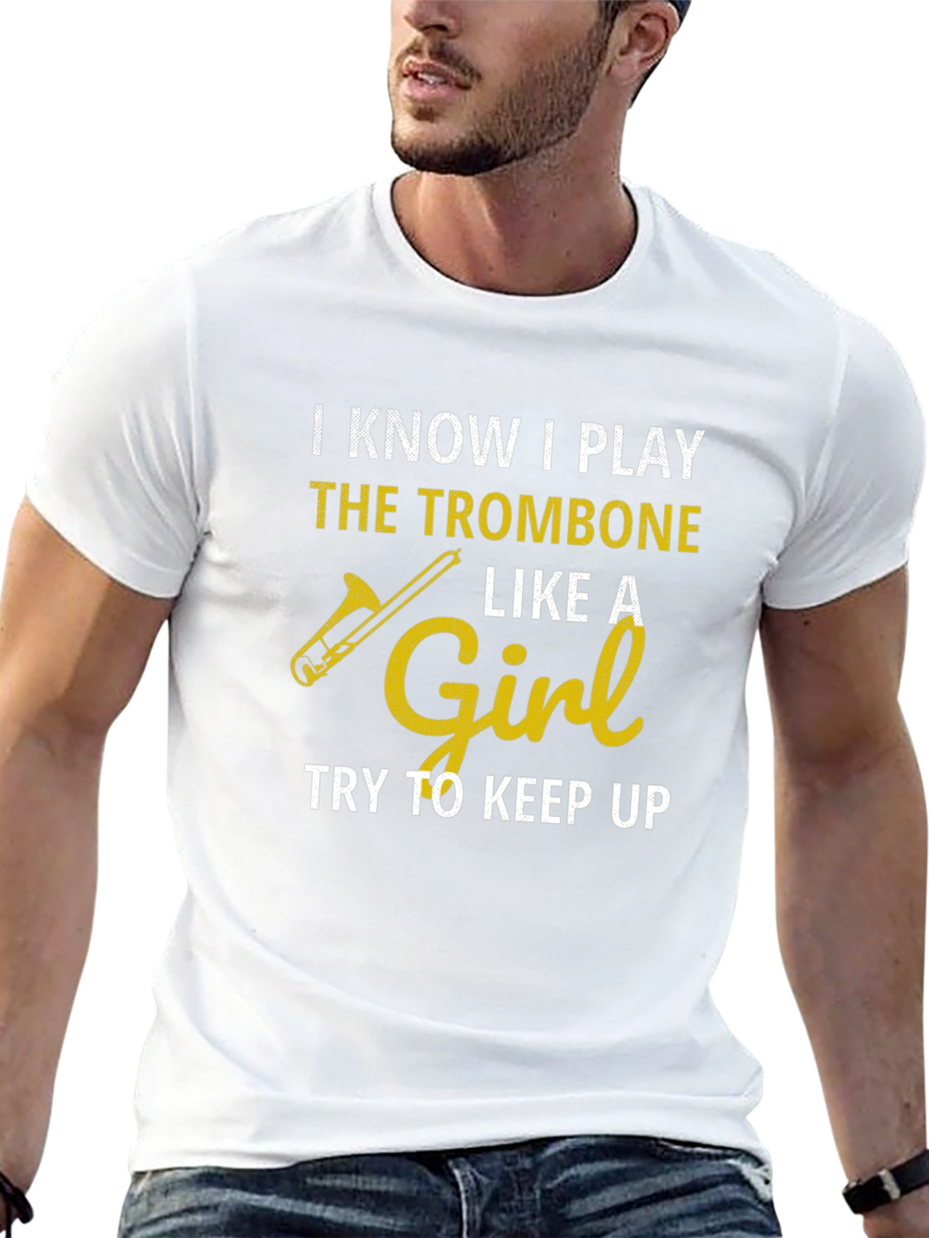 Trombone Player T-Shirt - I Play Like A Girl