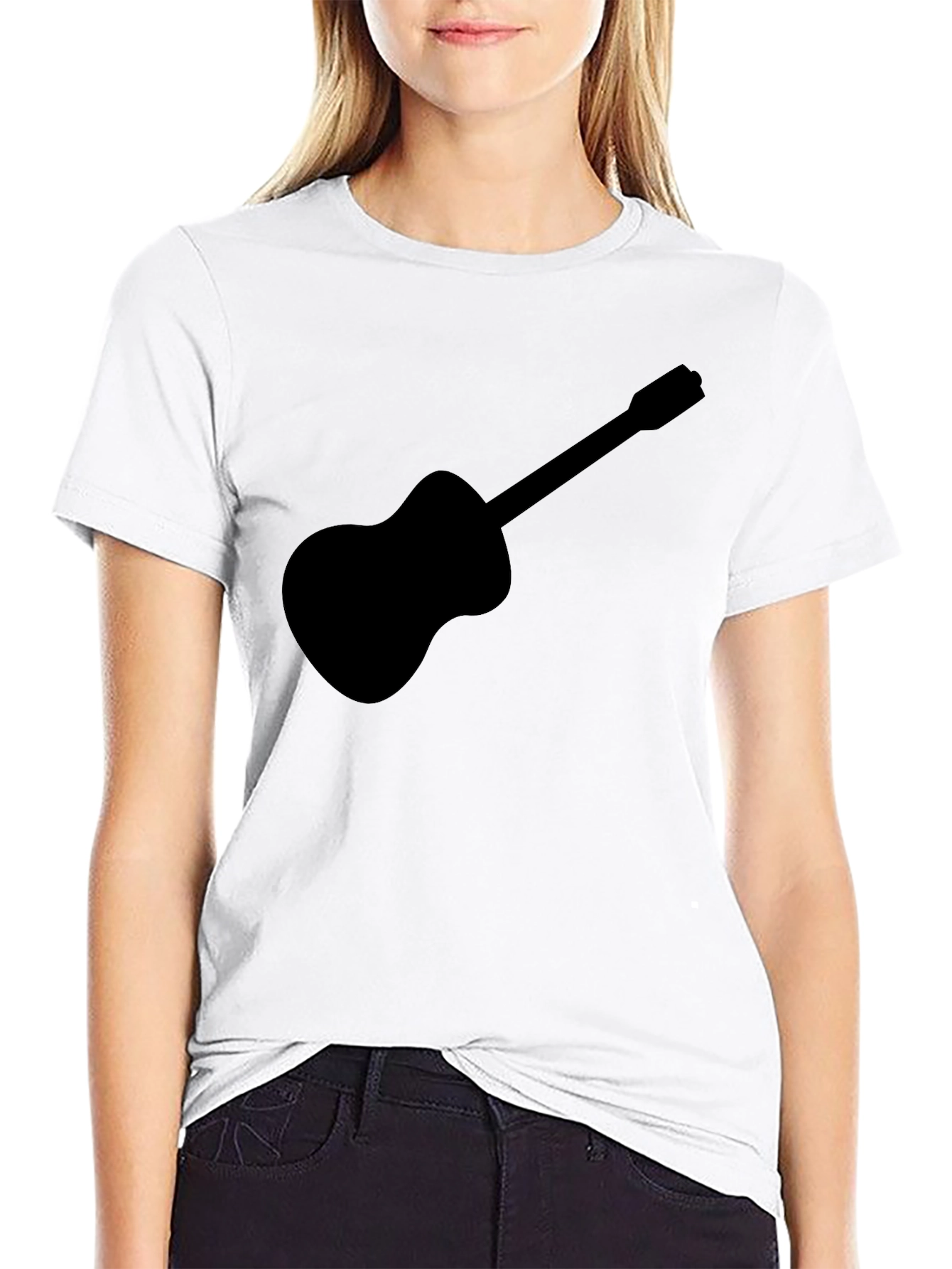 Guitar Graphic Tee - Classic Rock Style