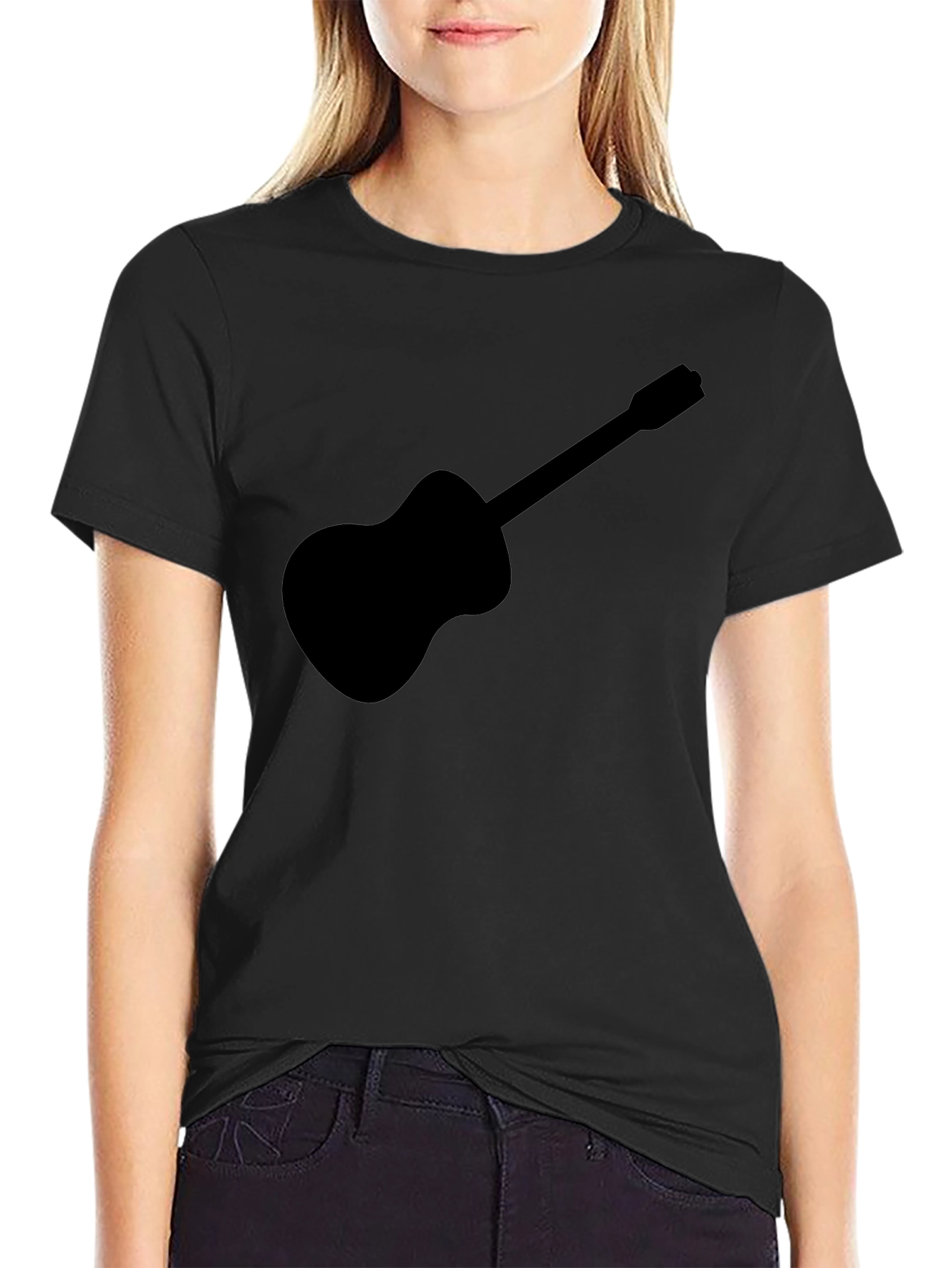 Guitar Graphic Tee - Classic Rock Style