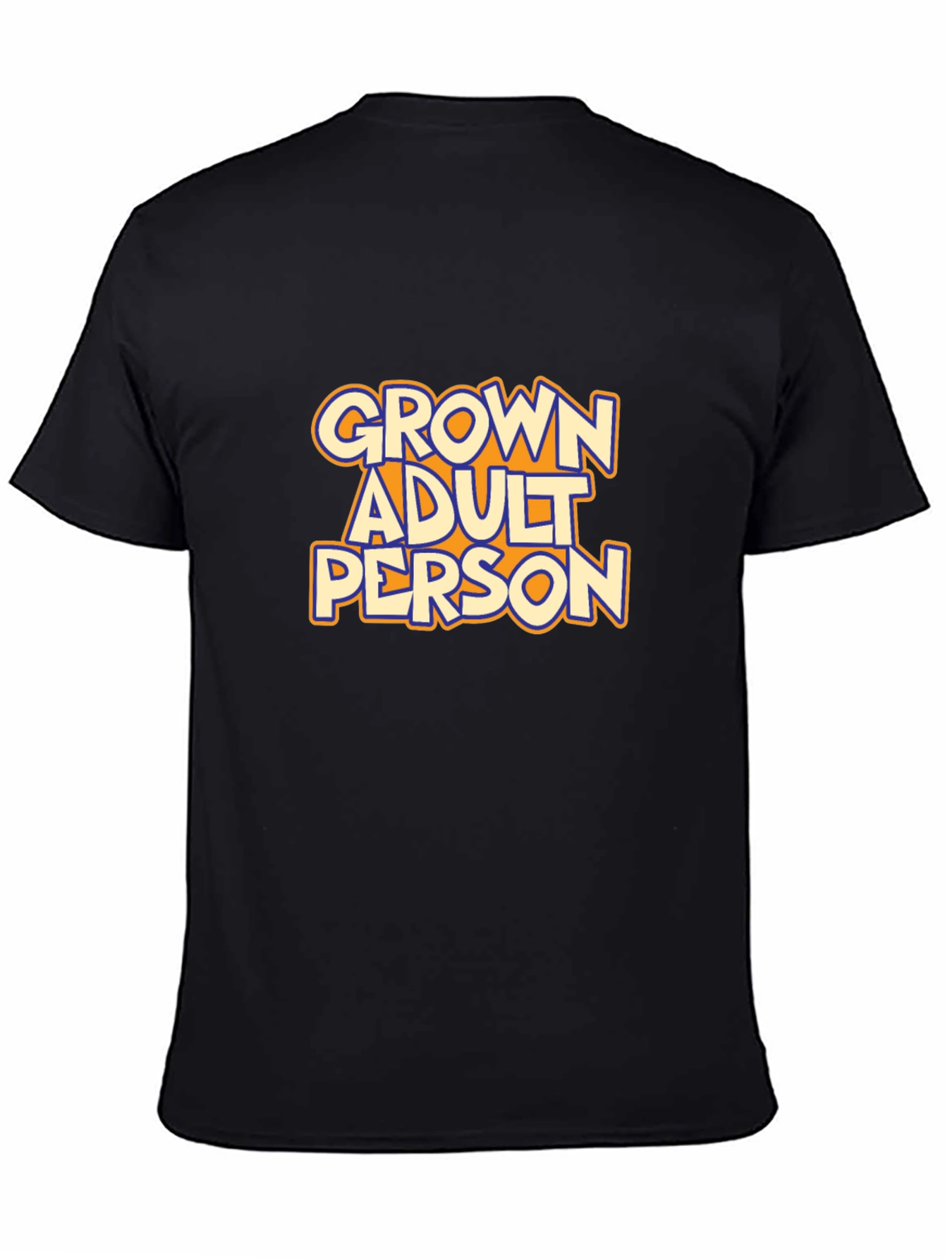 Grown Adult Person Graphic T-Shirt