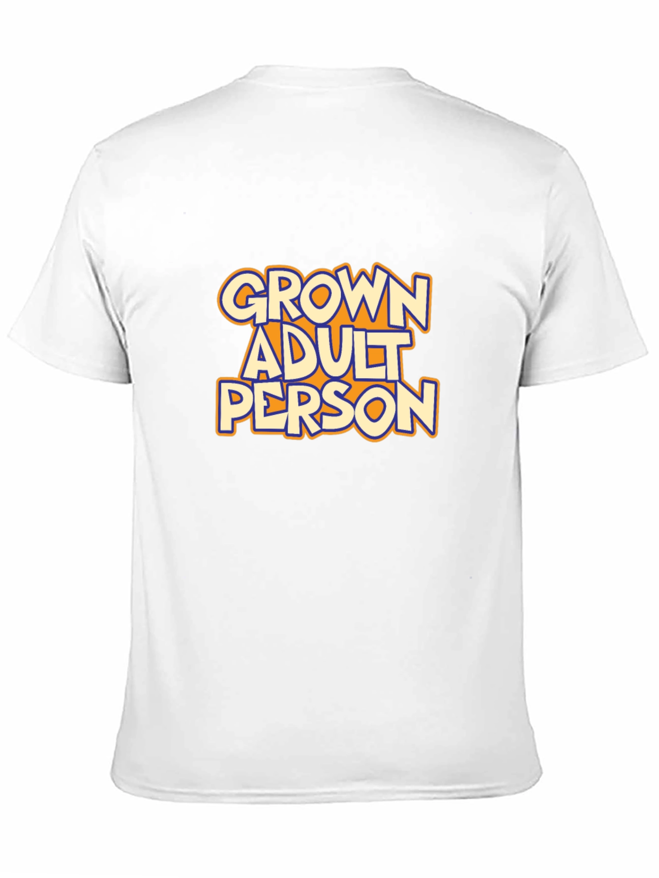 Grown Adult Person Graphic T-Shirt