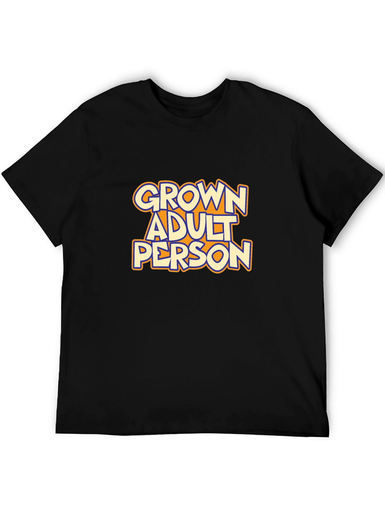 Grown Adult Person Graphic T-Shirt