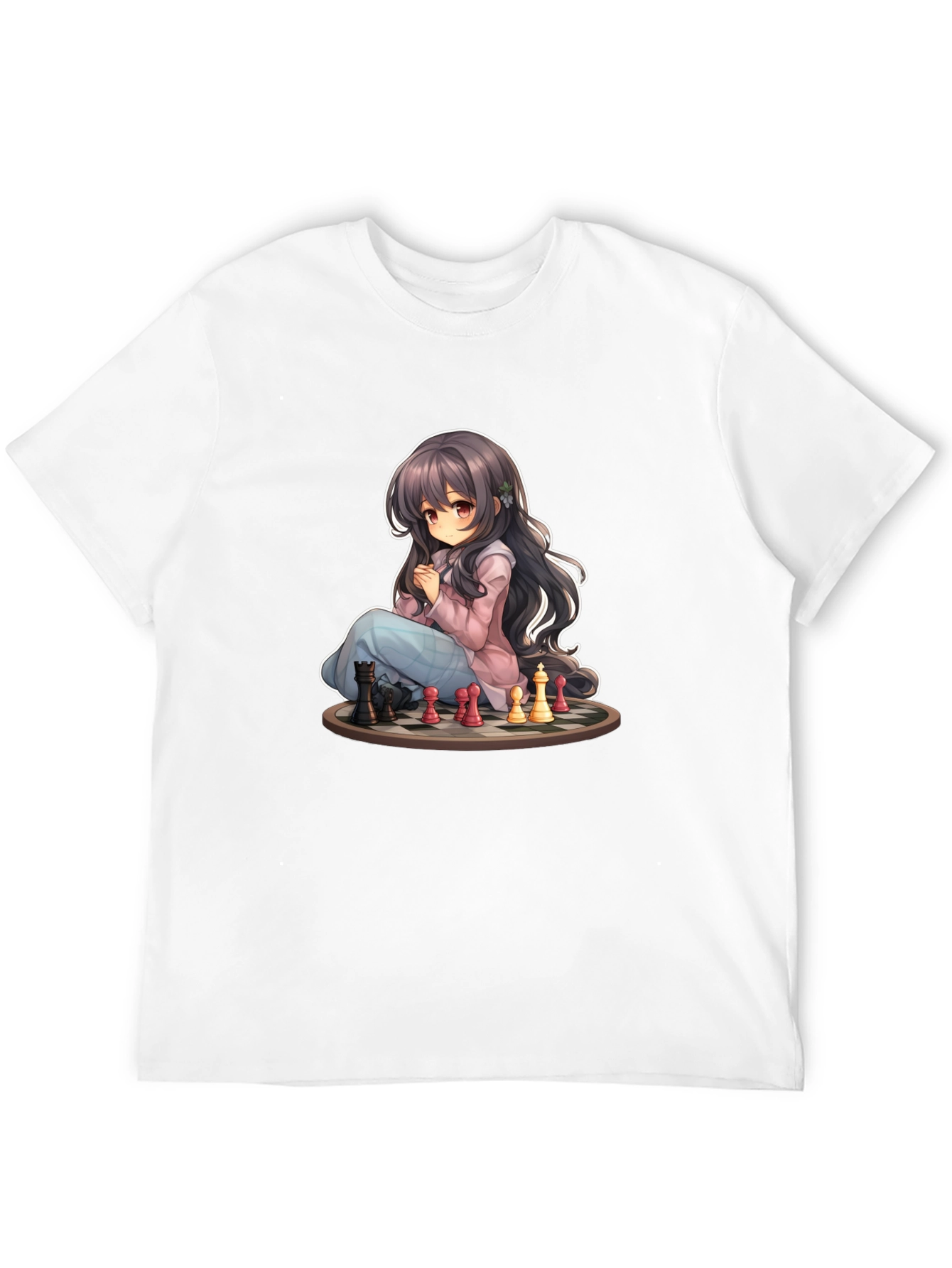 Anime Chess T-Shirt - Unique Graphic Tee