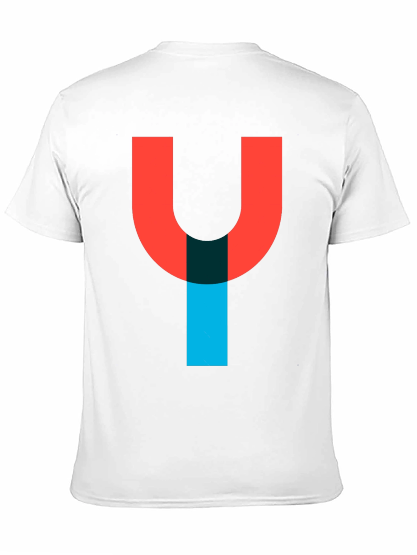 Modern Letter Y Graphic Tee - Casual Style