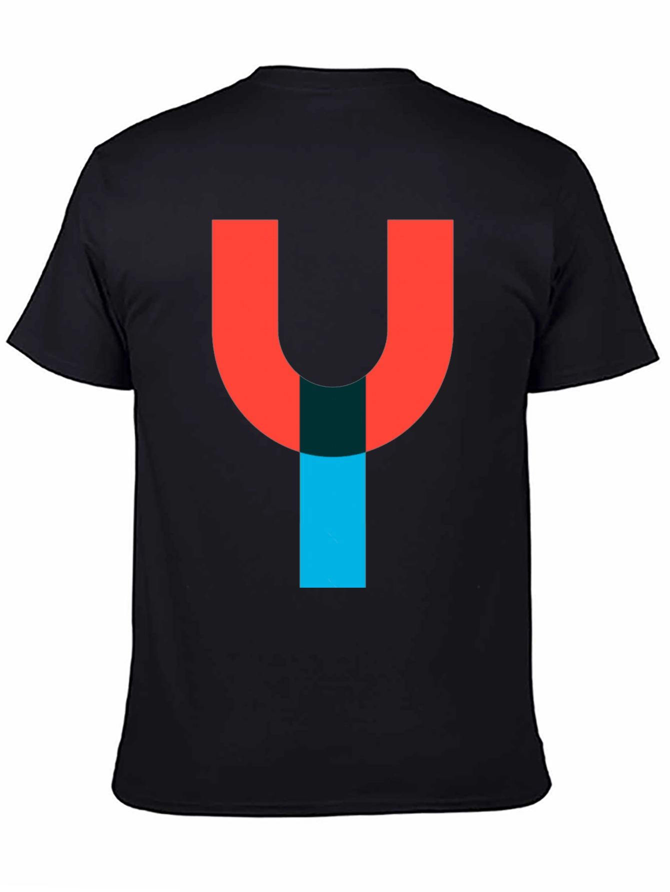 Modern Letter Y Graphic Tee - Casual Style