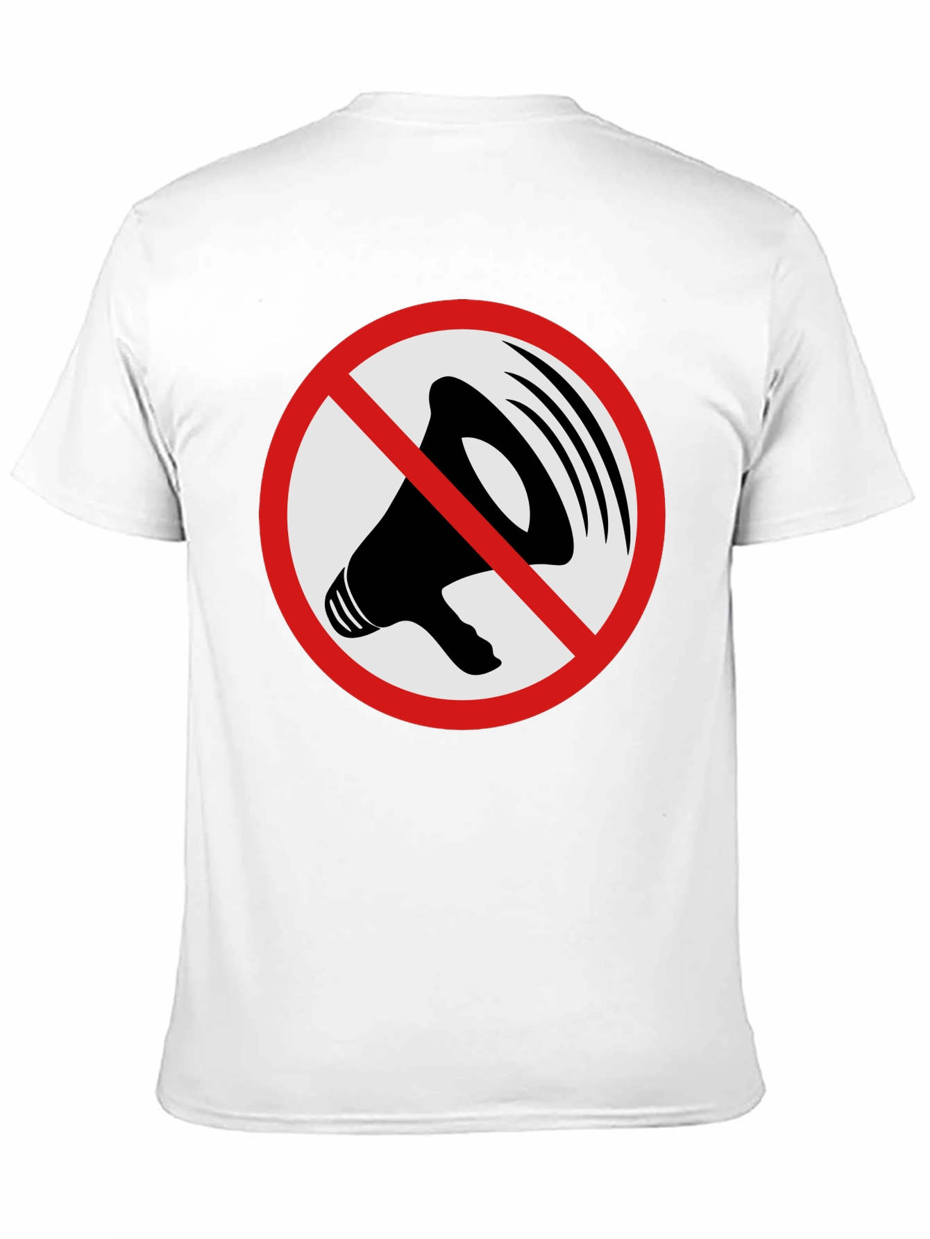 Speak Out Mens Graphic Tee - Black