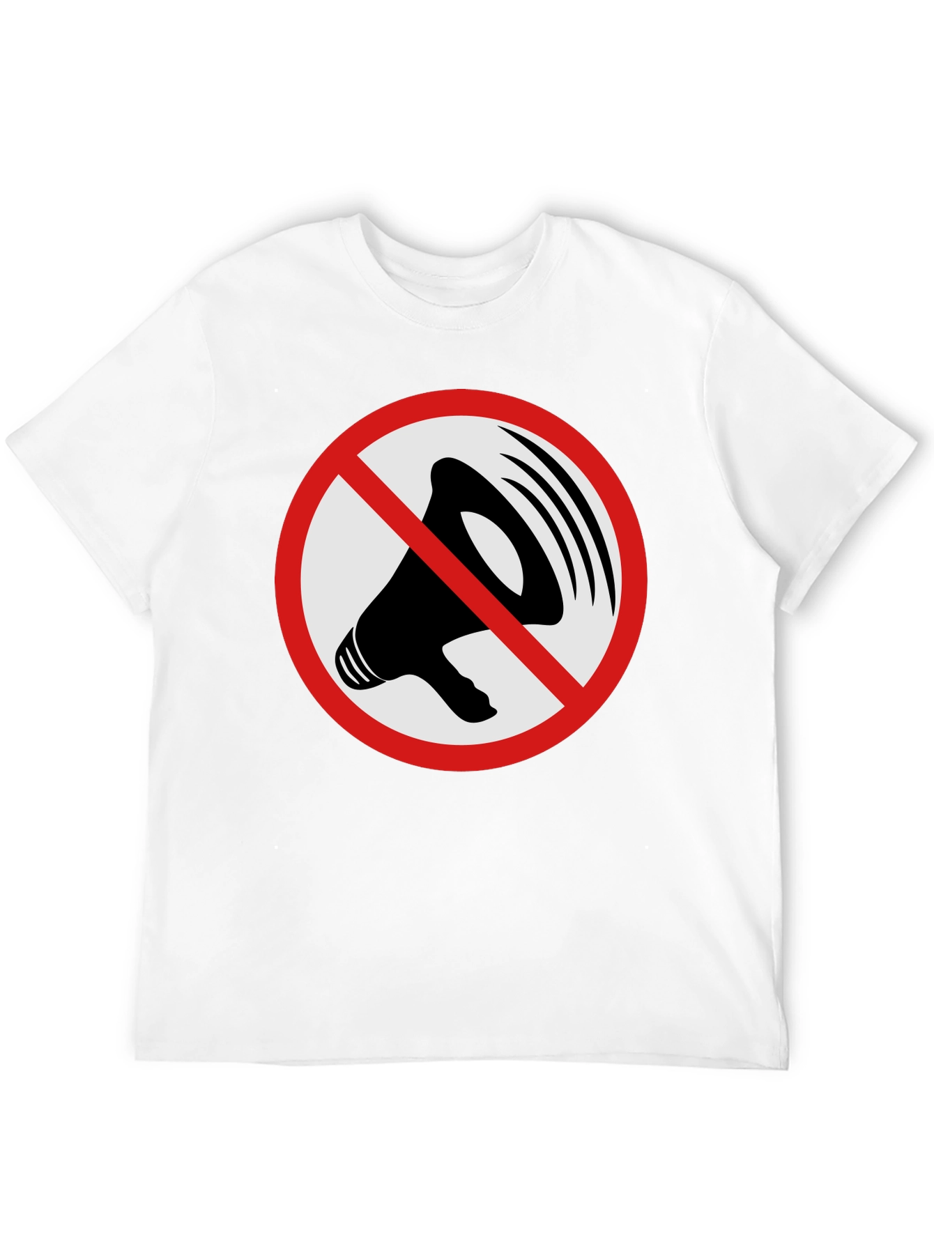 Speak Out Mens Graphic Tee - Black