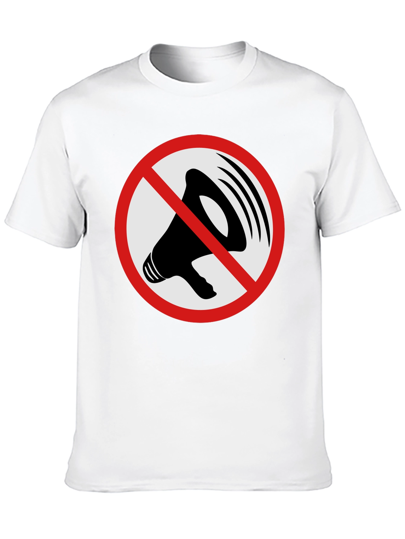 Speak Out Mens Graphic Tee - Black