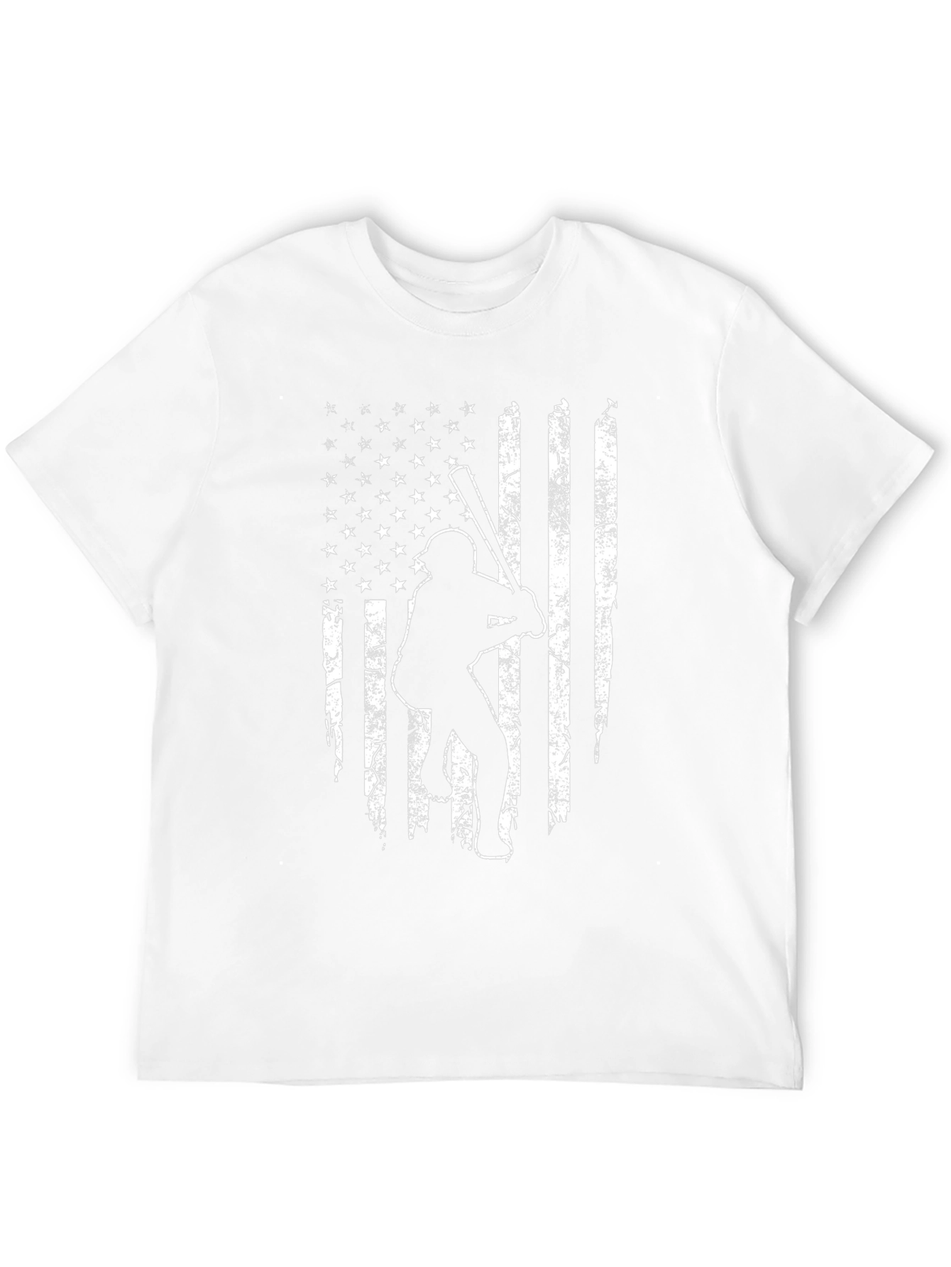 American Flag Baseball T-Shirt