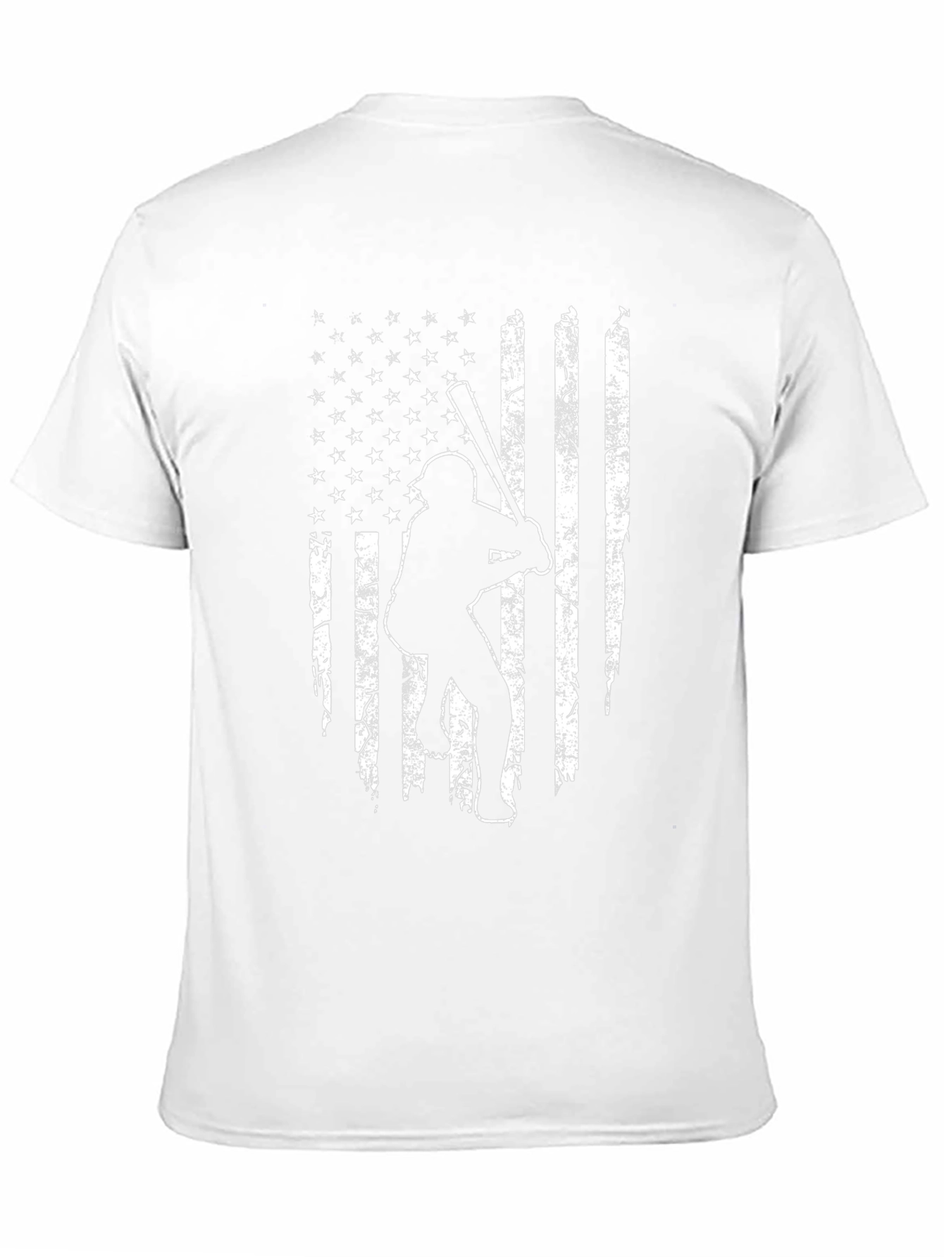 American Flag Baseball T-Shirt