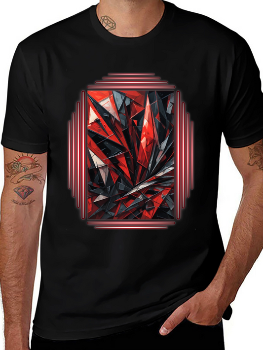Abstract Geometric Graphic Tee