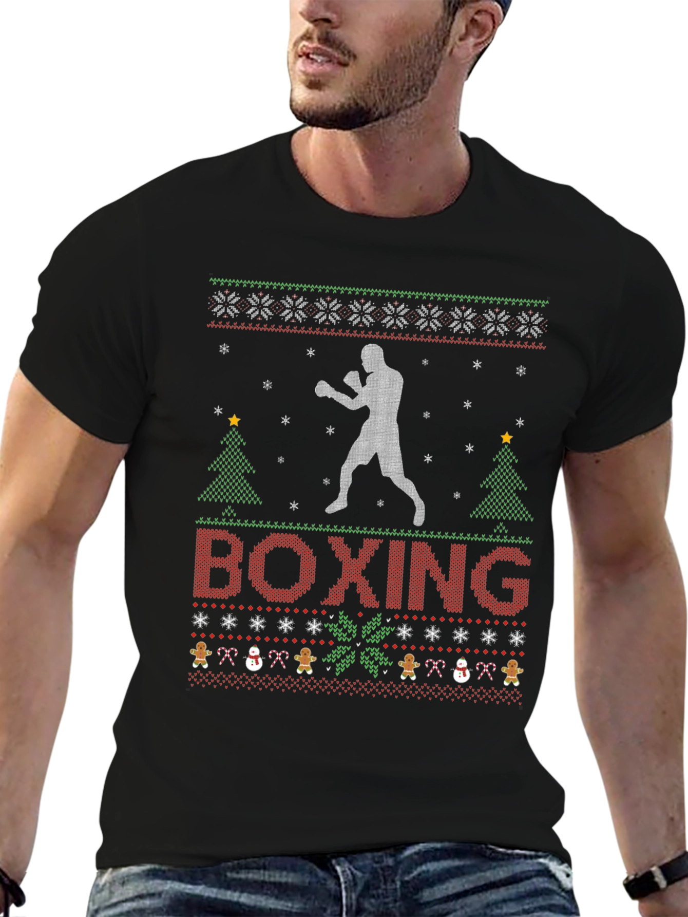 Ugly Christmas Boxing T-Shirt