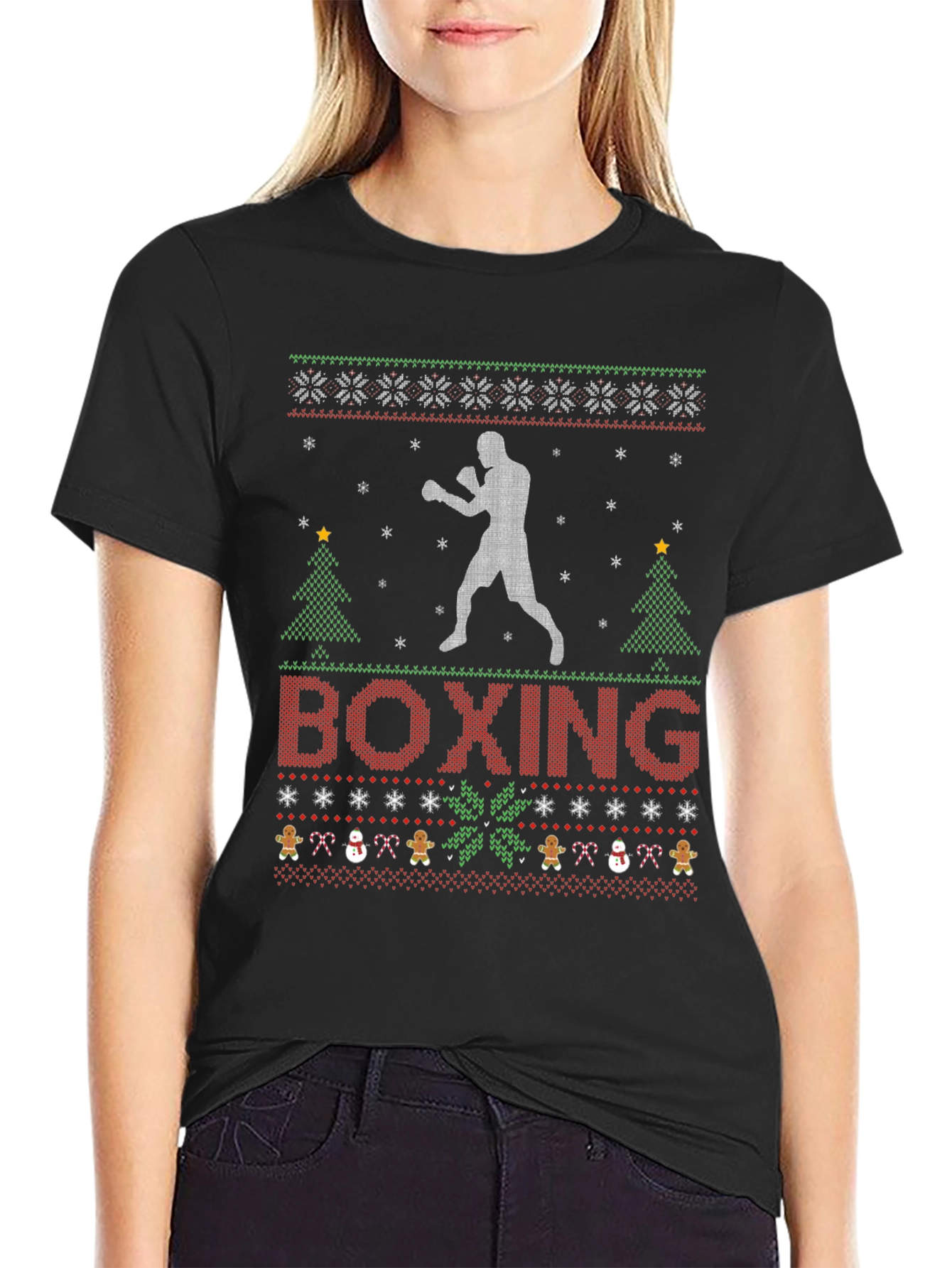 Ugly Christmas Boxing T-Shirt