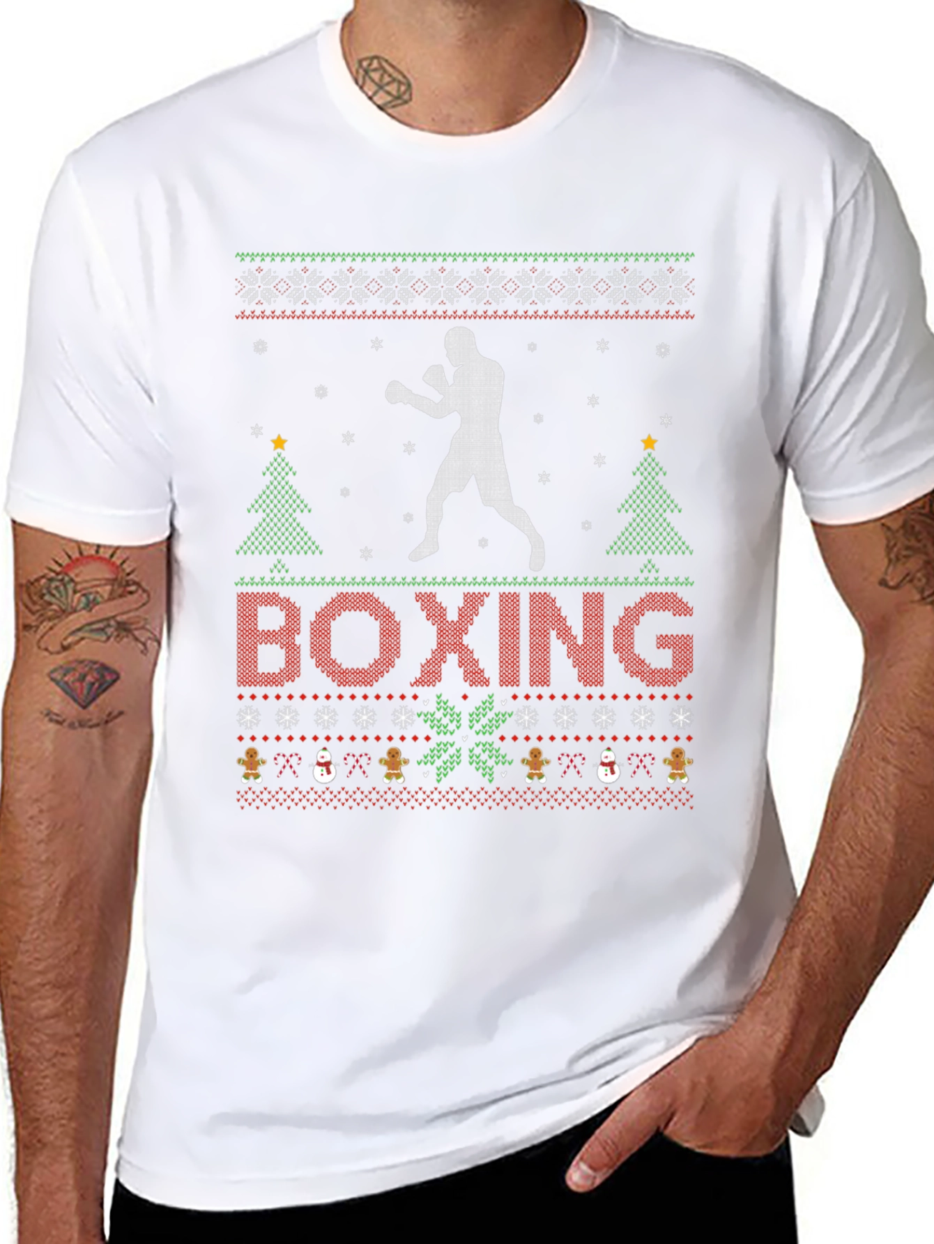Ugly Christmas Boxing T-Shirt