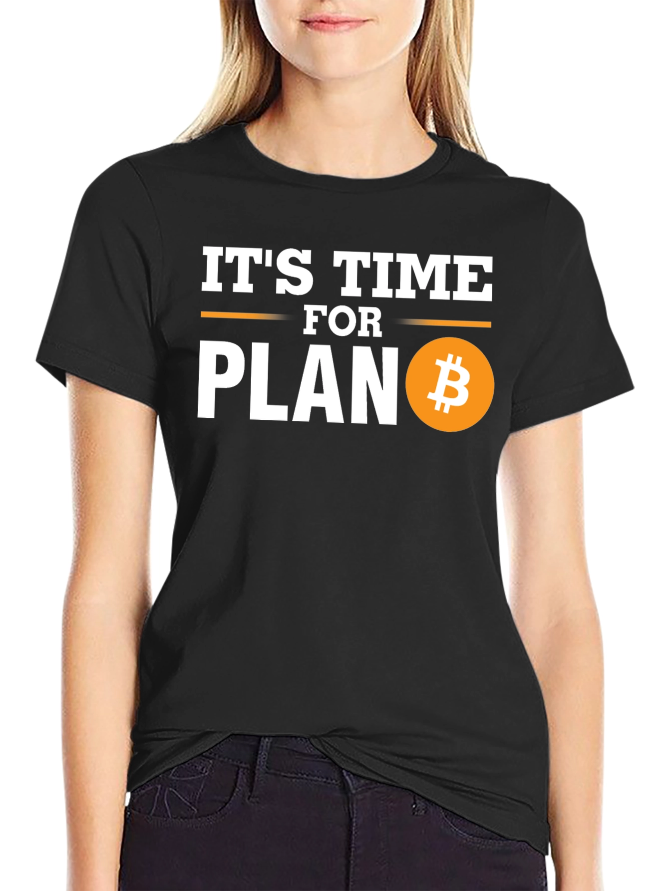 Bitcoin Plan B T-Shirt Crypto BTC HODL