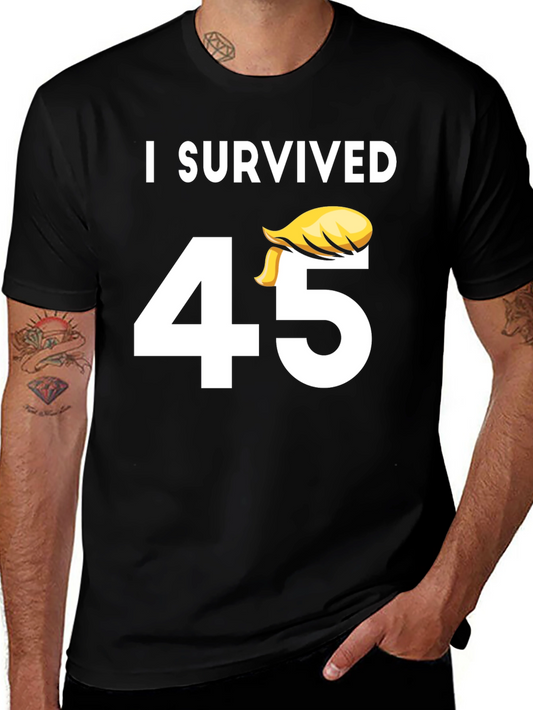 I Survived 45 Novelty T-Shirt