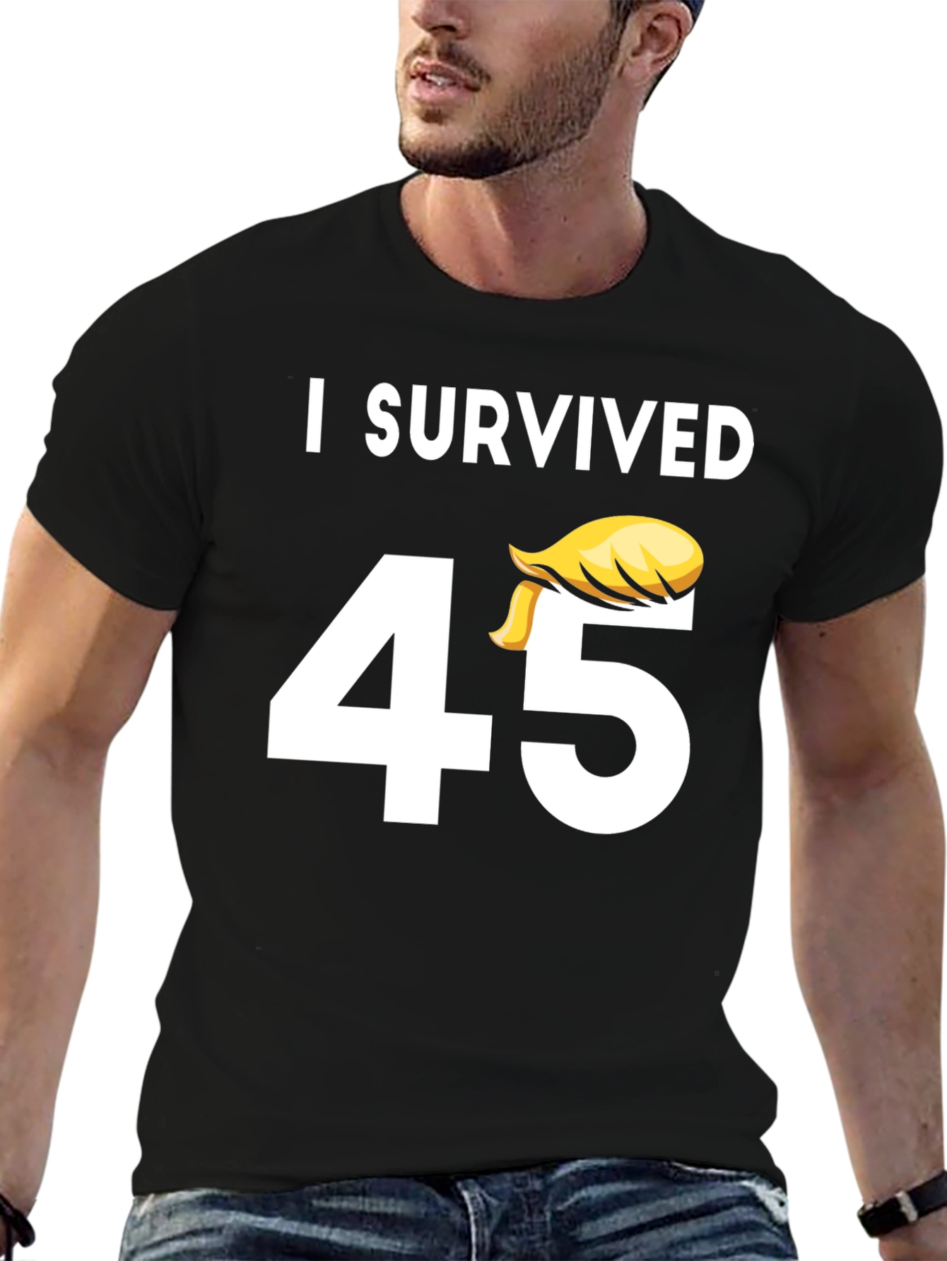 I Survived 45 Novelty T-Shirt