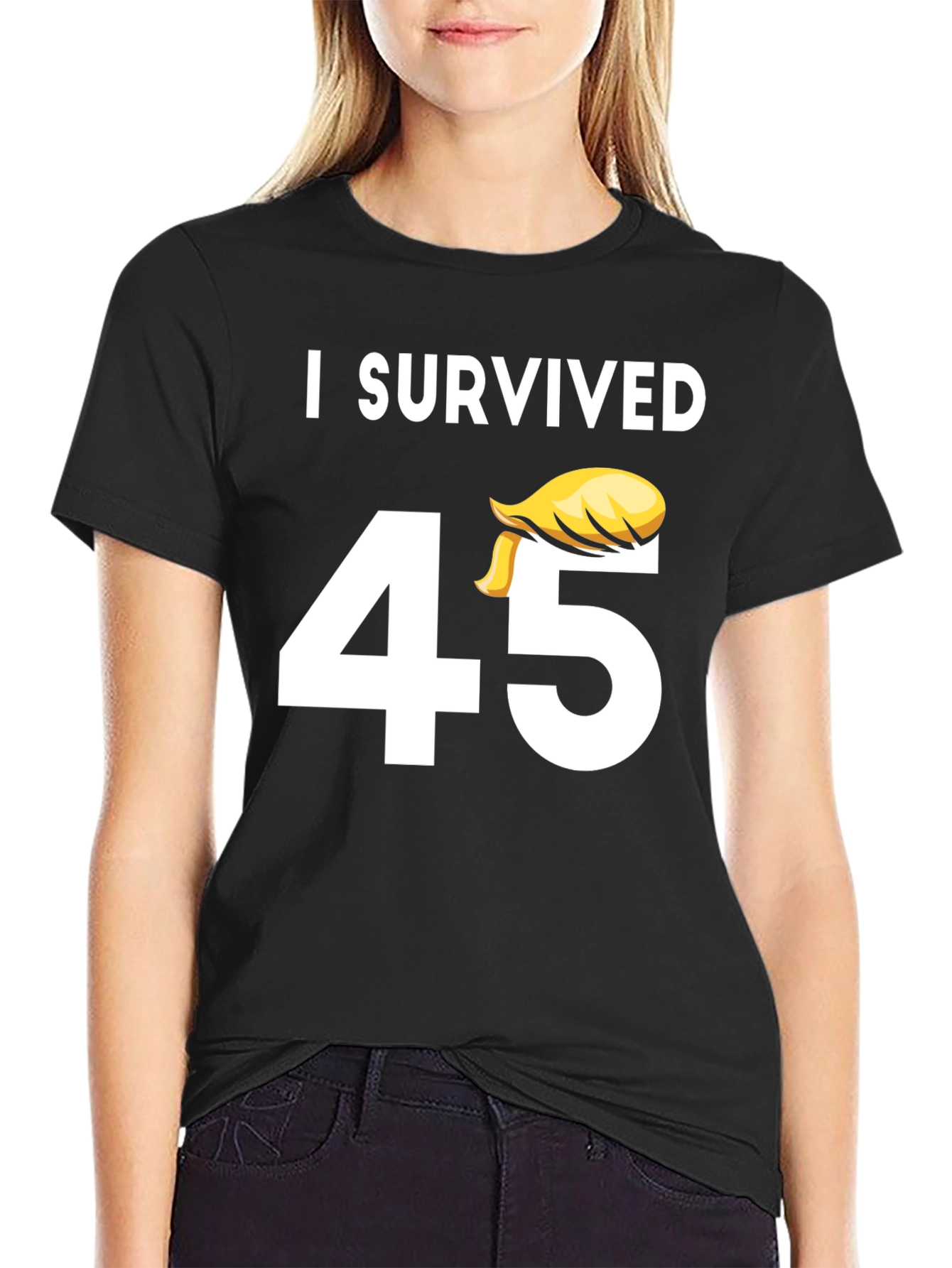 I Survived 45 Novelty T-Shirt