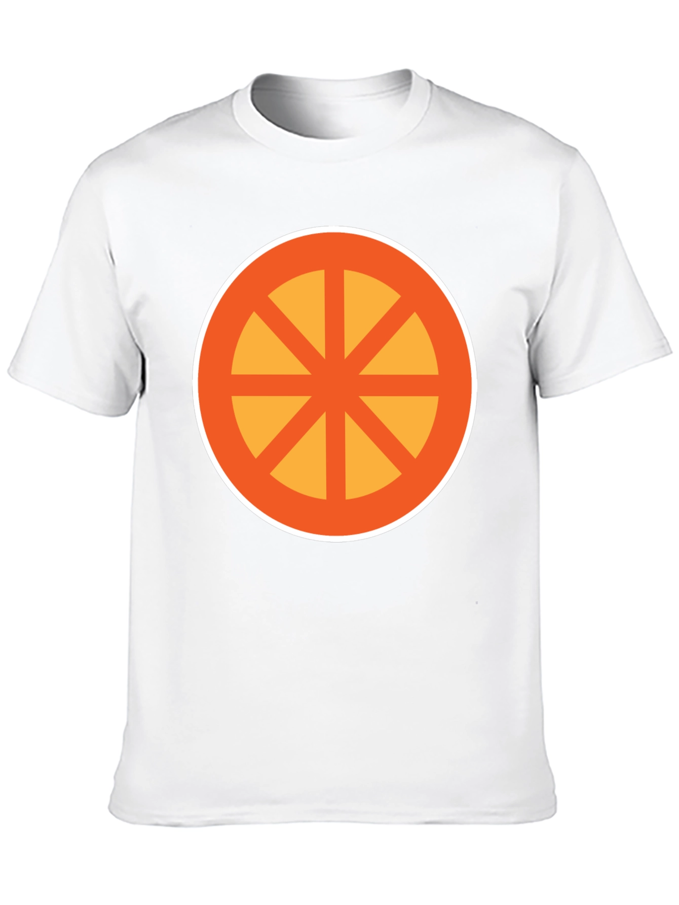 Geometric Circle Graphic Tee - Modern Casual Comfort