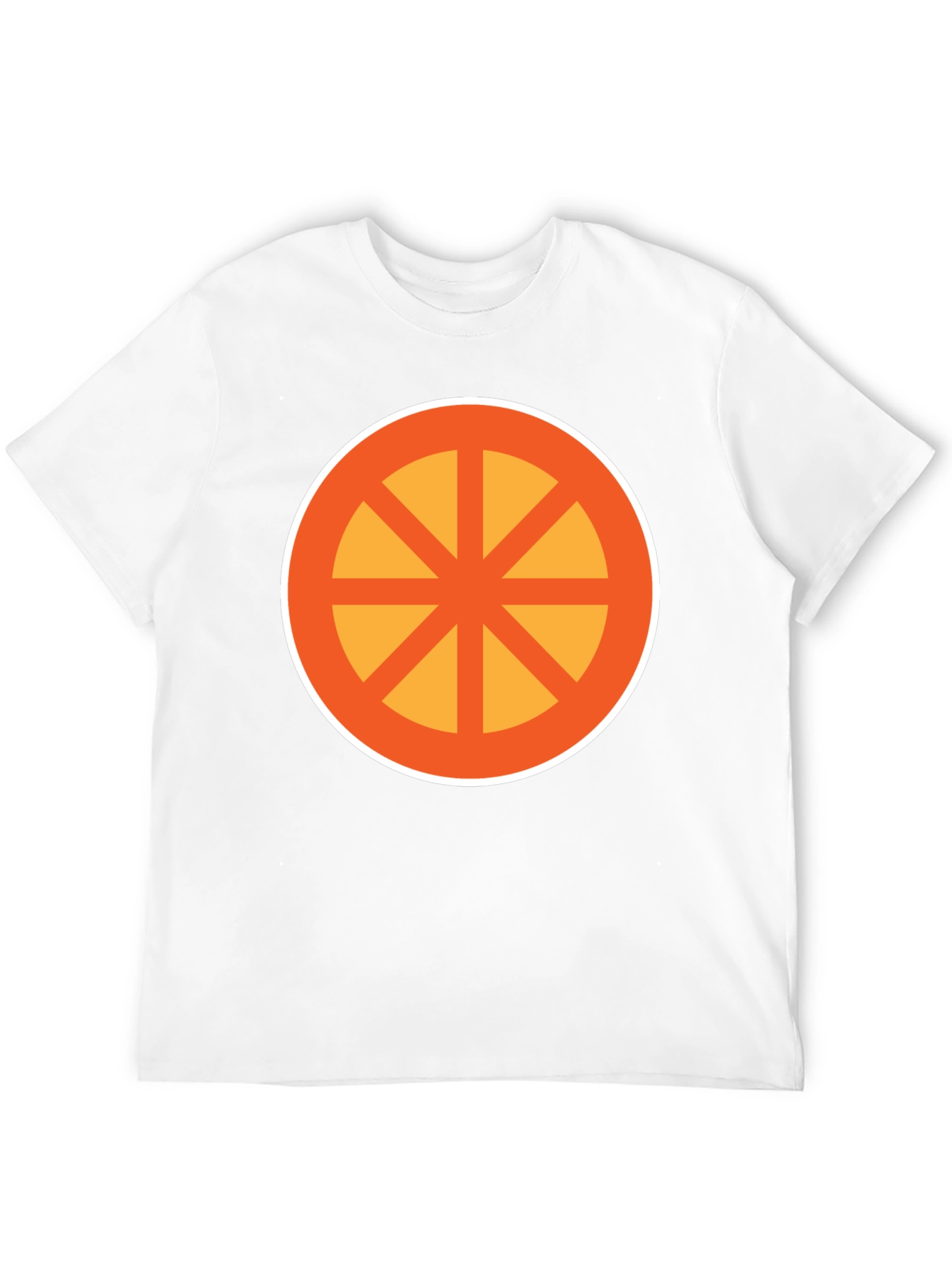 Geometric Circle Graphic Tee - Modern Casual Comfort