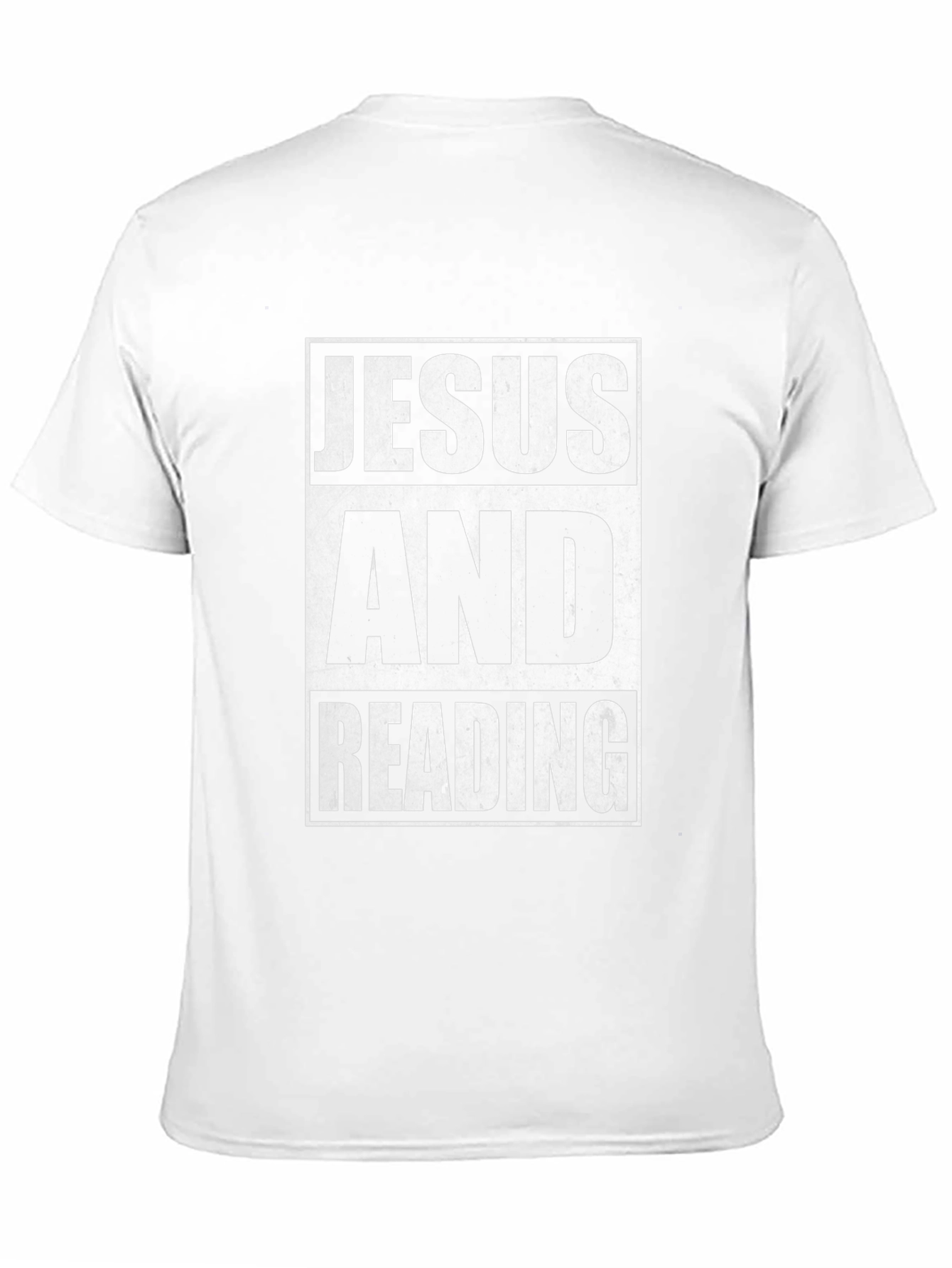 Jesus and Reading Graphic T-Shirt