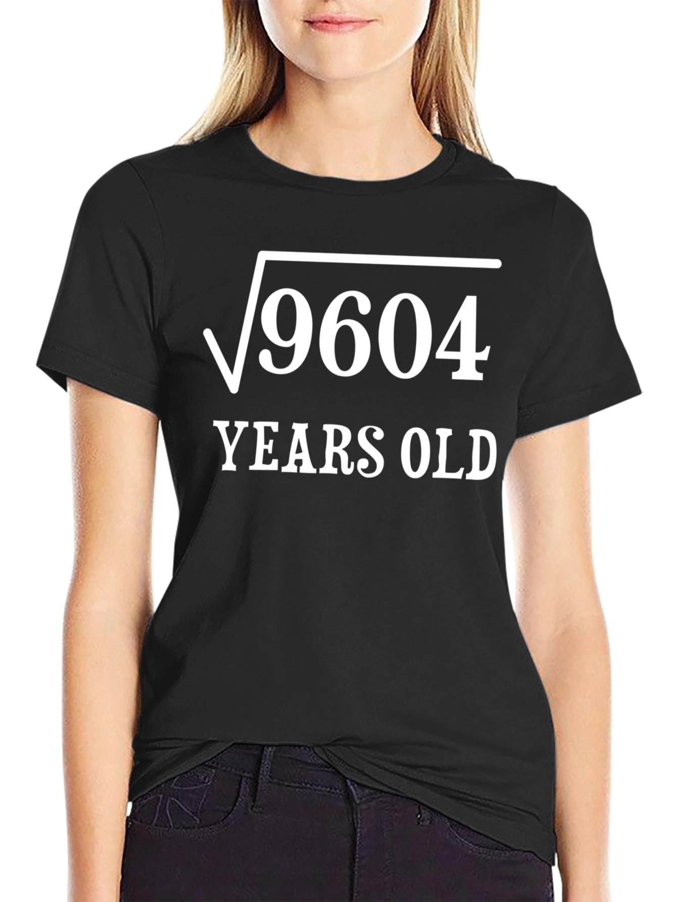 Square Root 9604 Years Old Graphic Tee