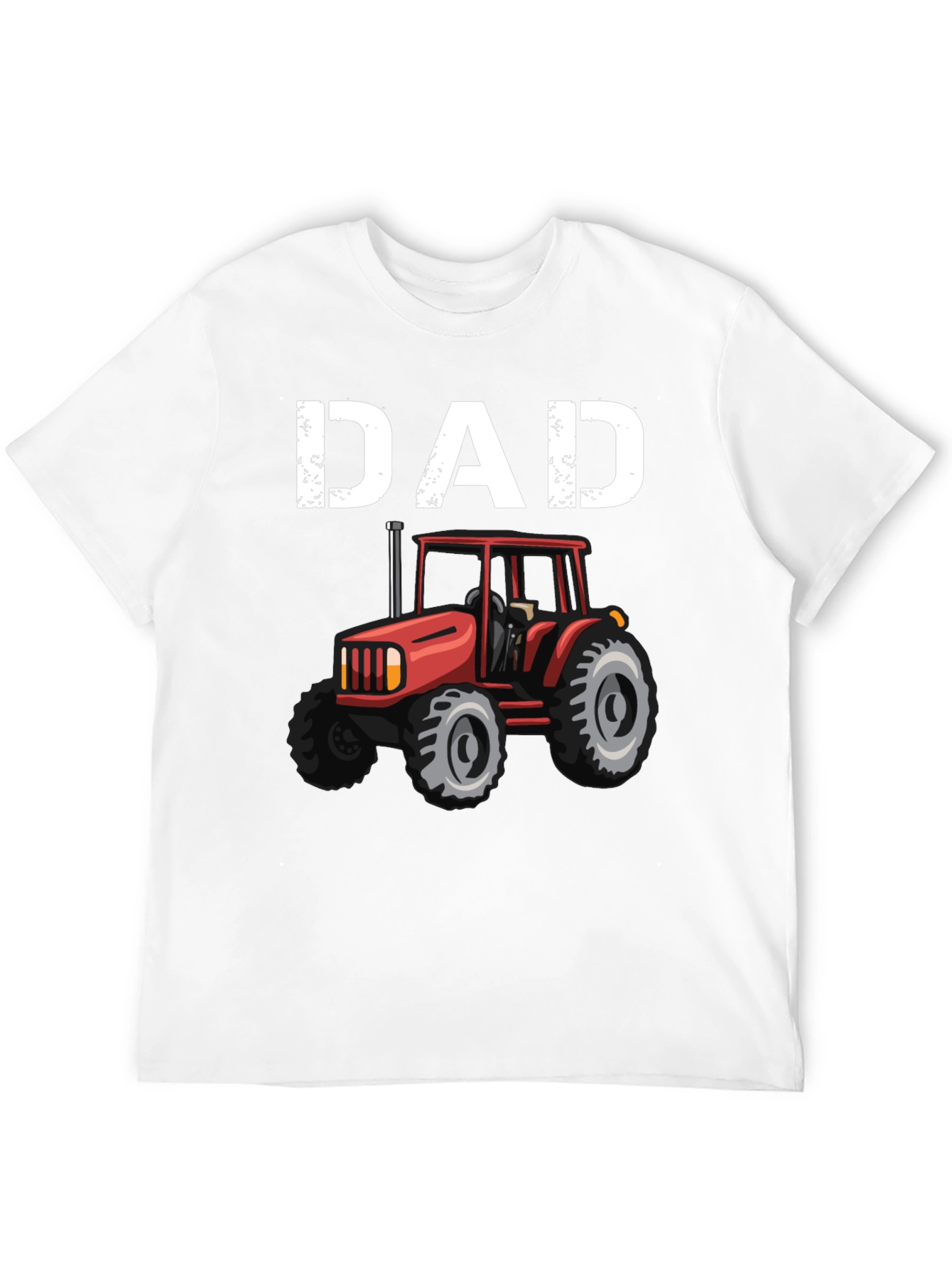 Dad Tractor Graphic T-Shirt - Fathers Day Gift