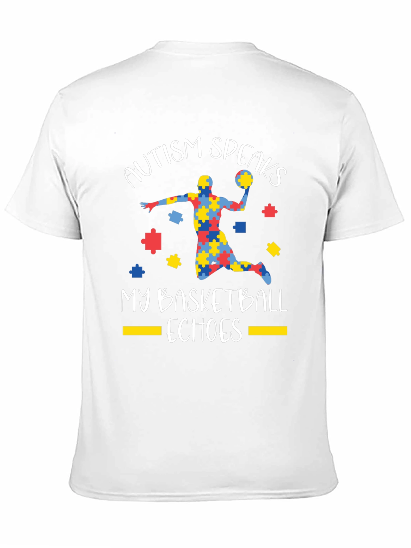 Autism Speaks Basketball Echoes T-Shirt