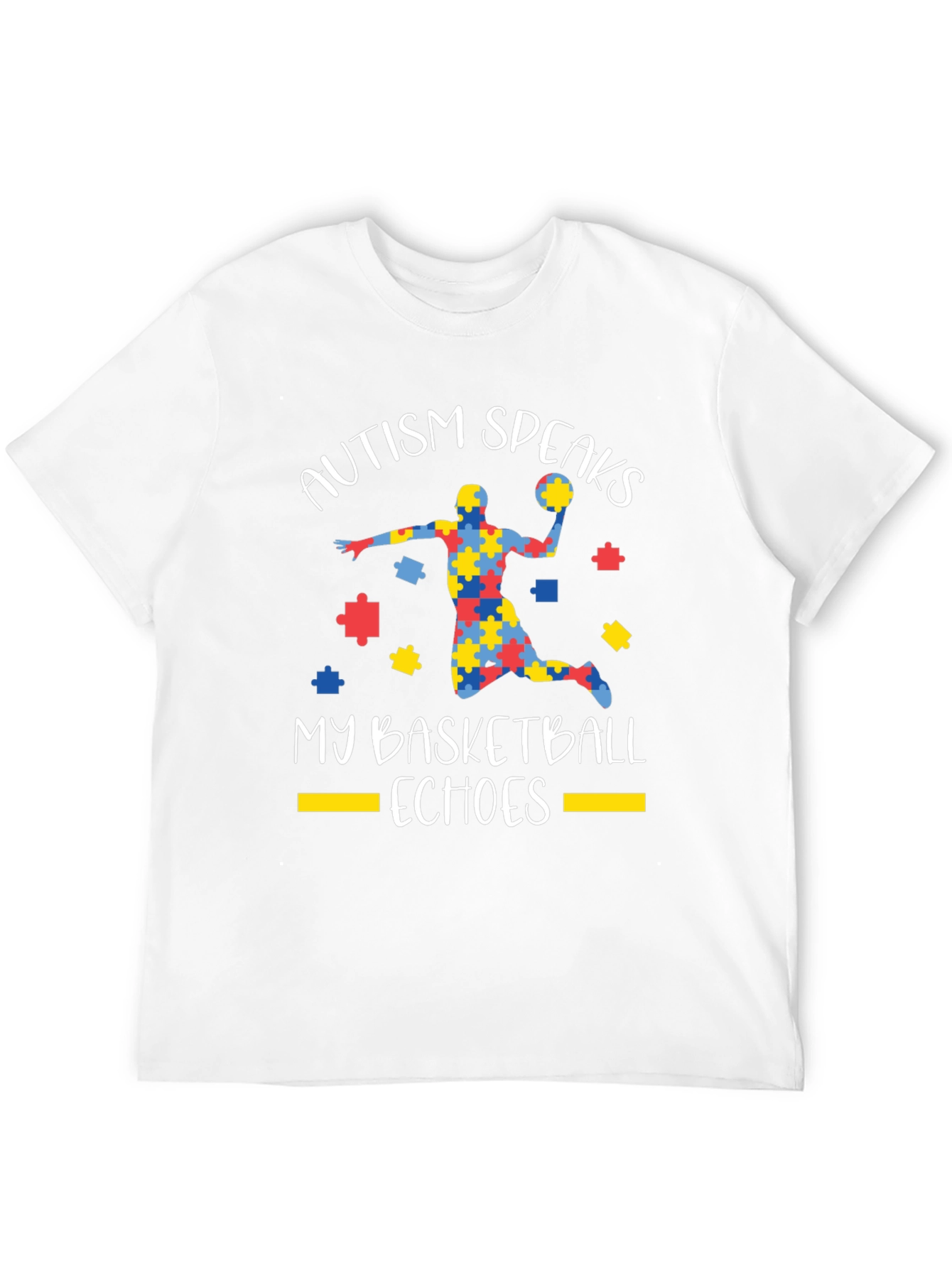 Autism Speaks Basketball Echoes T-Shirt