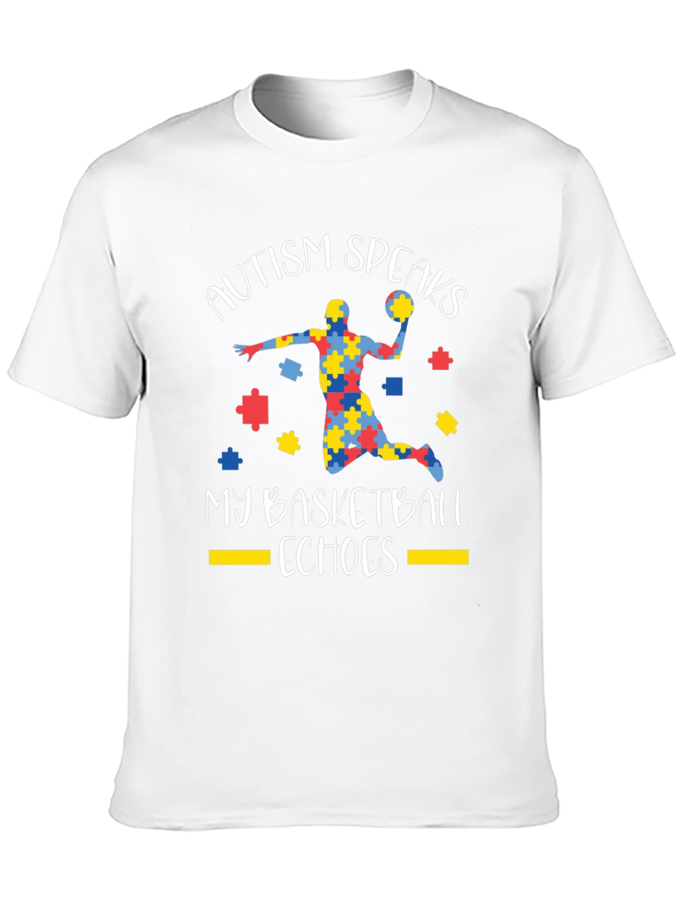 Autism Speaks Basketball Echoes T-Shirt