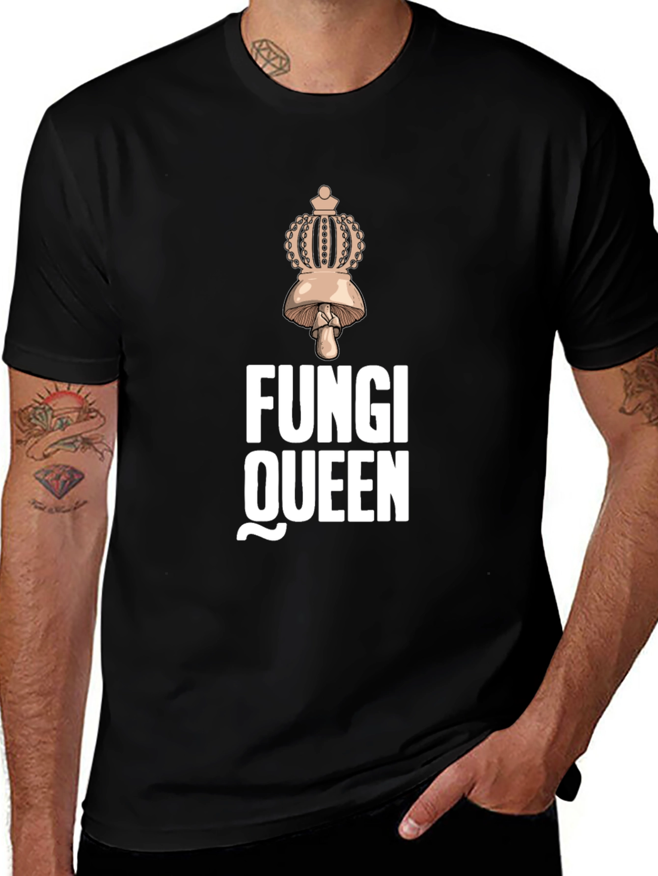Fungi Queen Graphic T-Shirt - Unisex