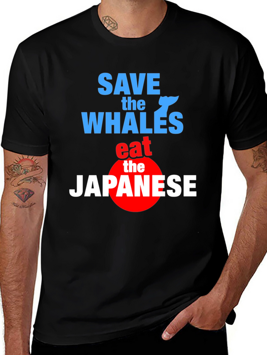 Whales Graphic Tee - Controversial Design