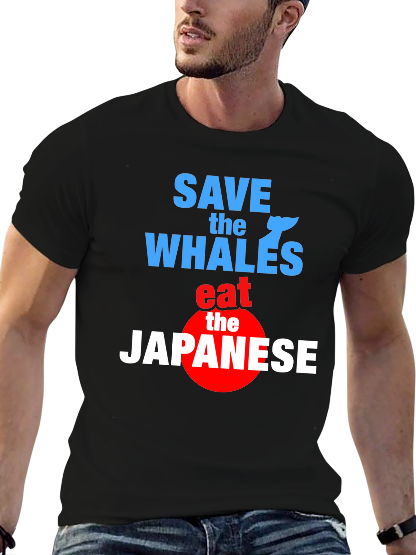 Whales Graphic Tee - Controversial Design