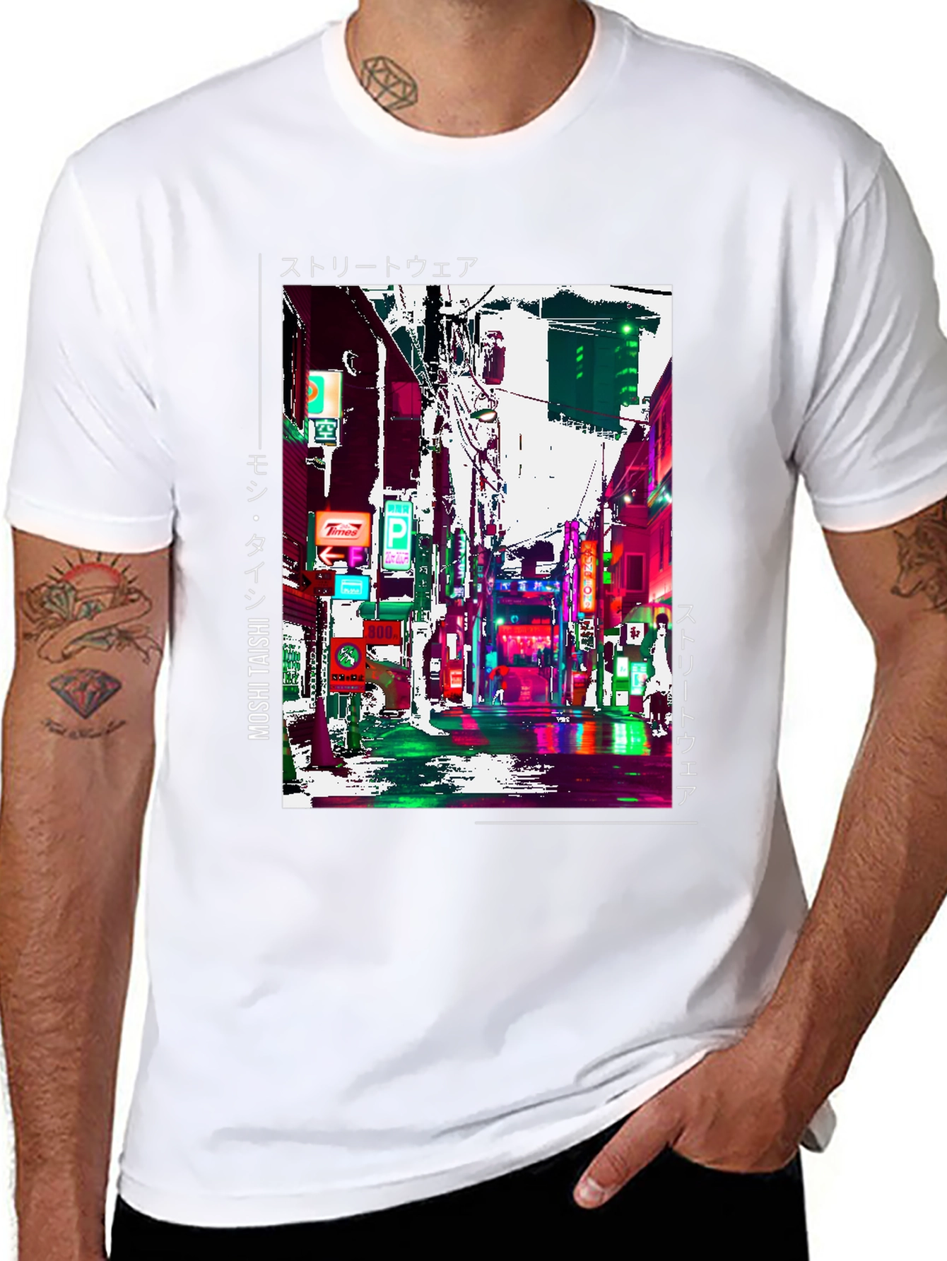 Cyberpunk Streetwear T-Shirt
