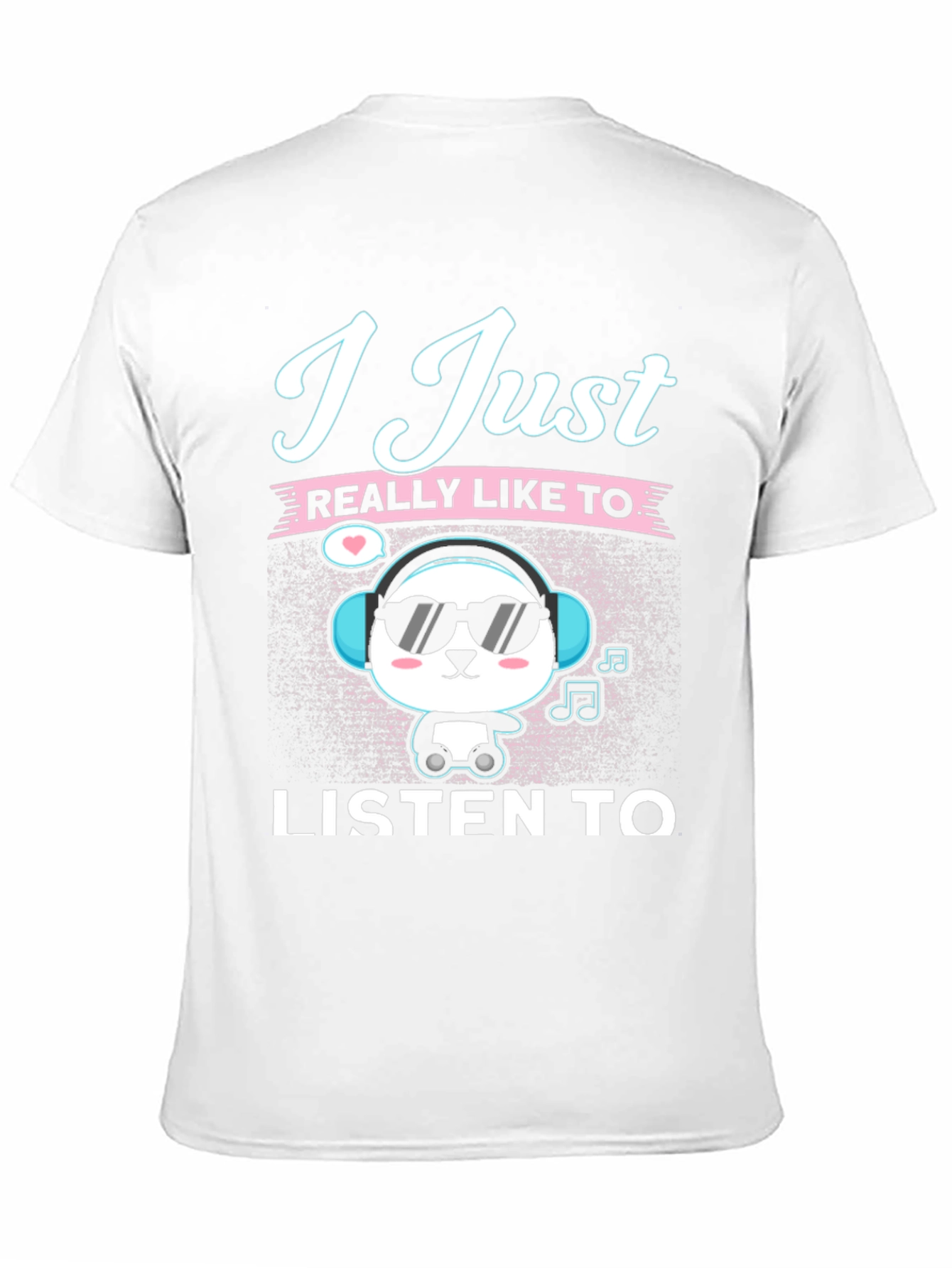 Cool Panda Music Lover T-Shirt