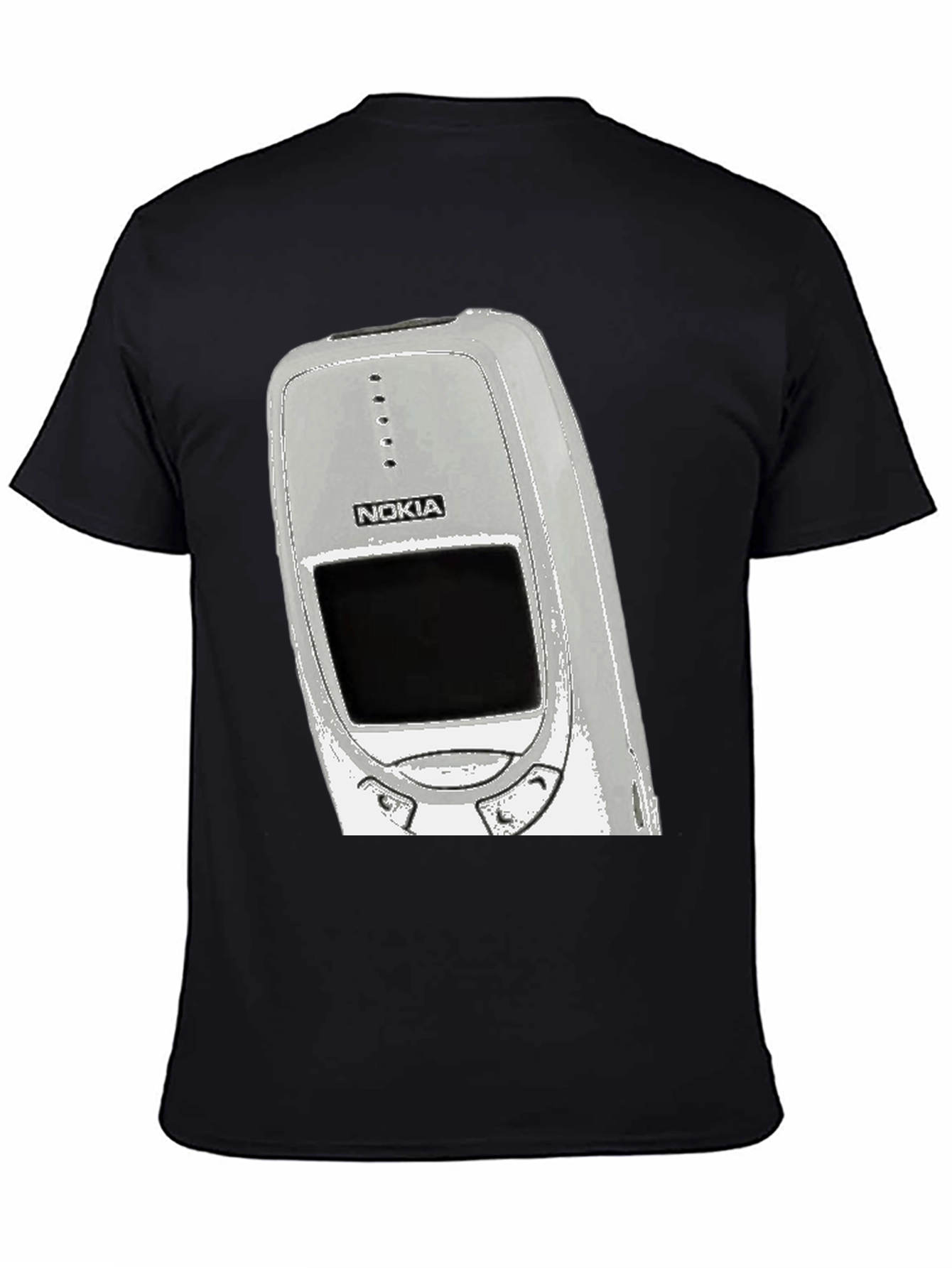 Nokia Phone Graphic T-Shirt - Retro Style
