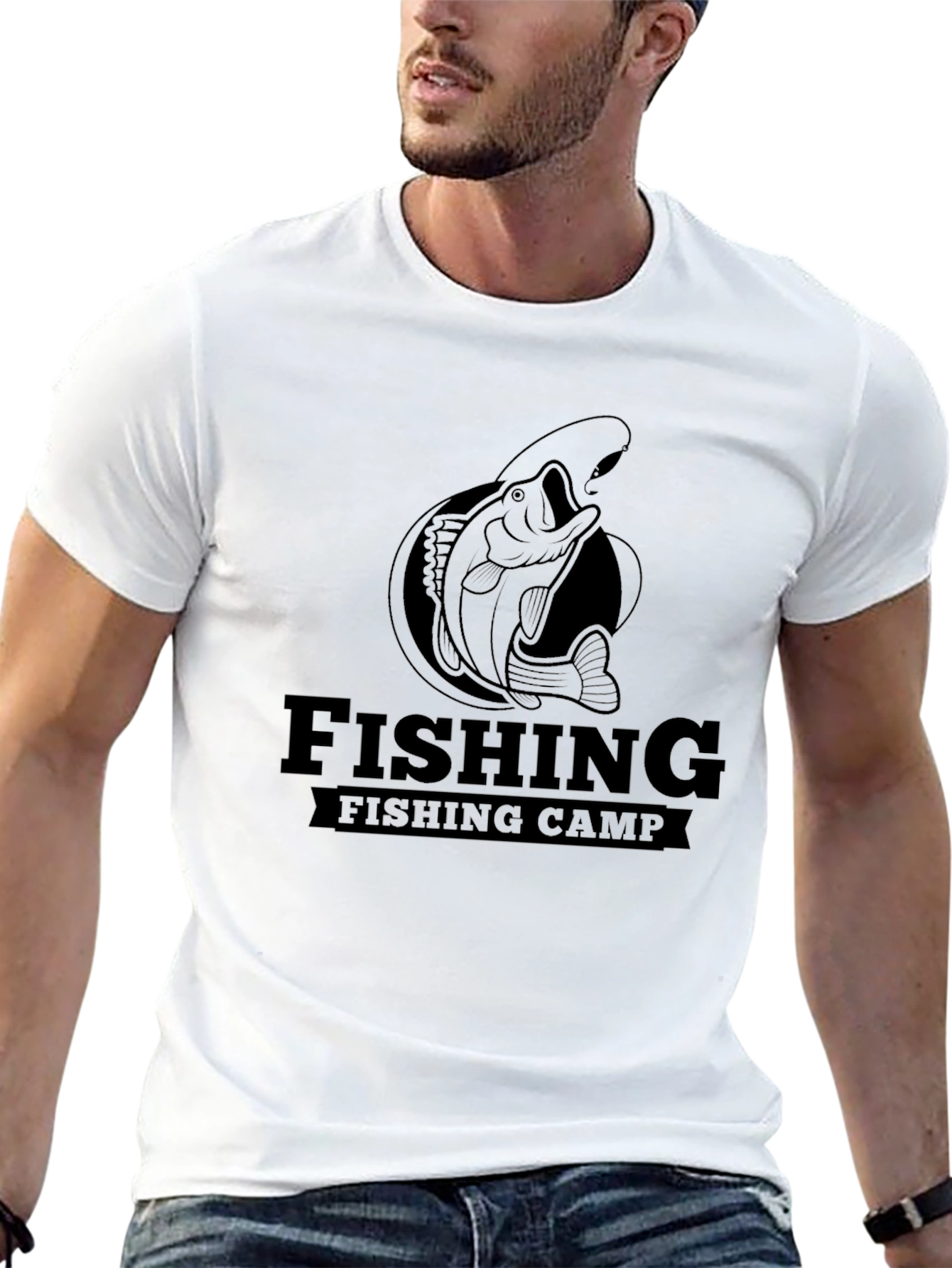 Fishing Camp Graphic T-Shirt