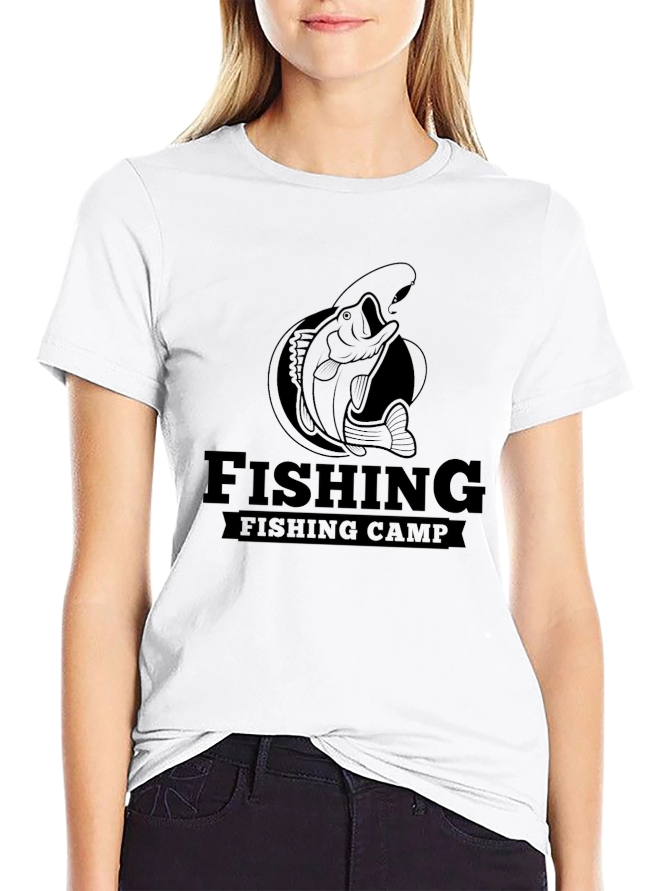 Fishing Camp Graphic T-Shirt