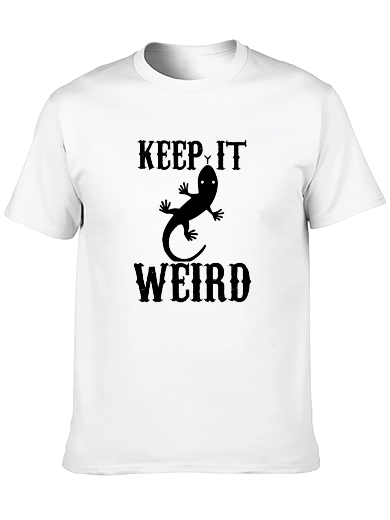 Keep It Weird Lizard Graphic Tee