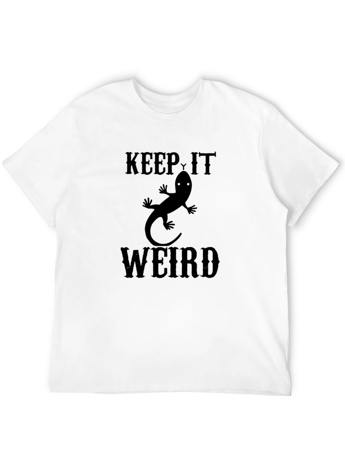 Keep It Weird Lizard Graphic Tee