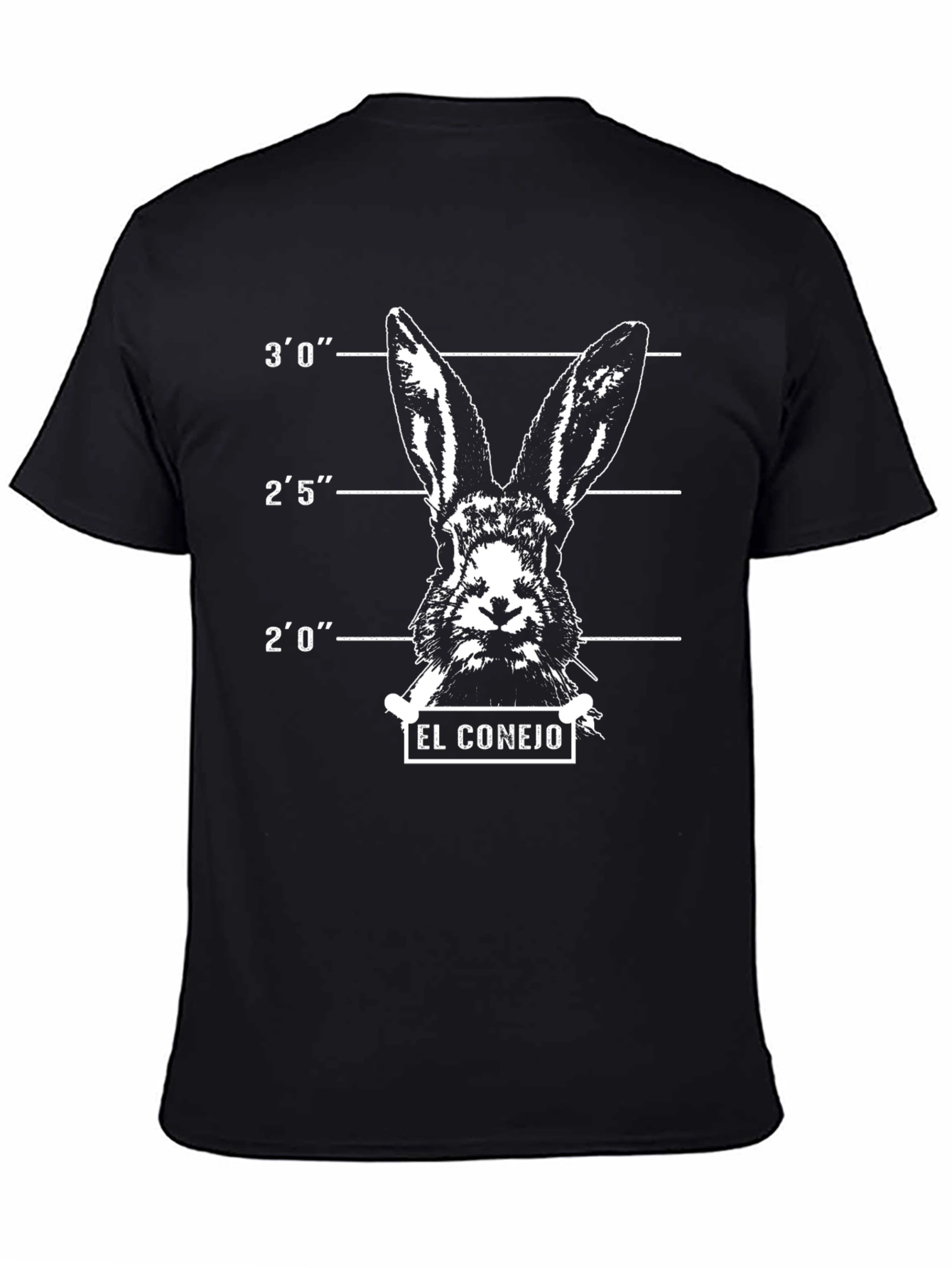 El Conejo T-Shirt - Bunny Mugshot Tee