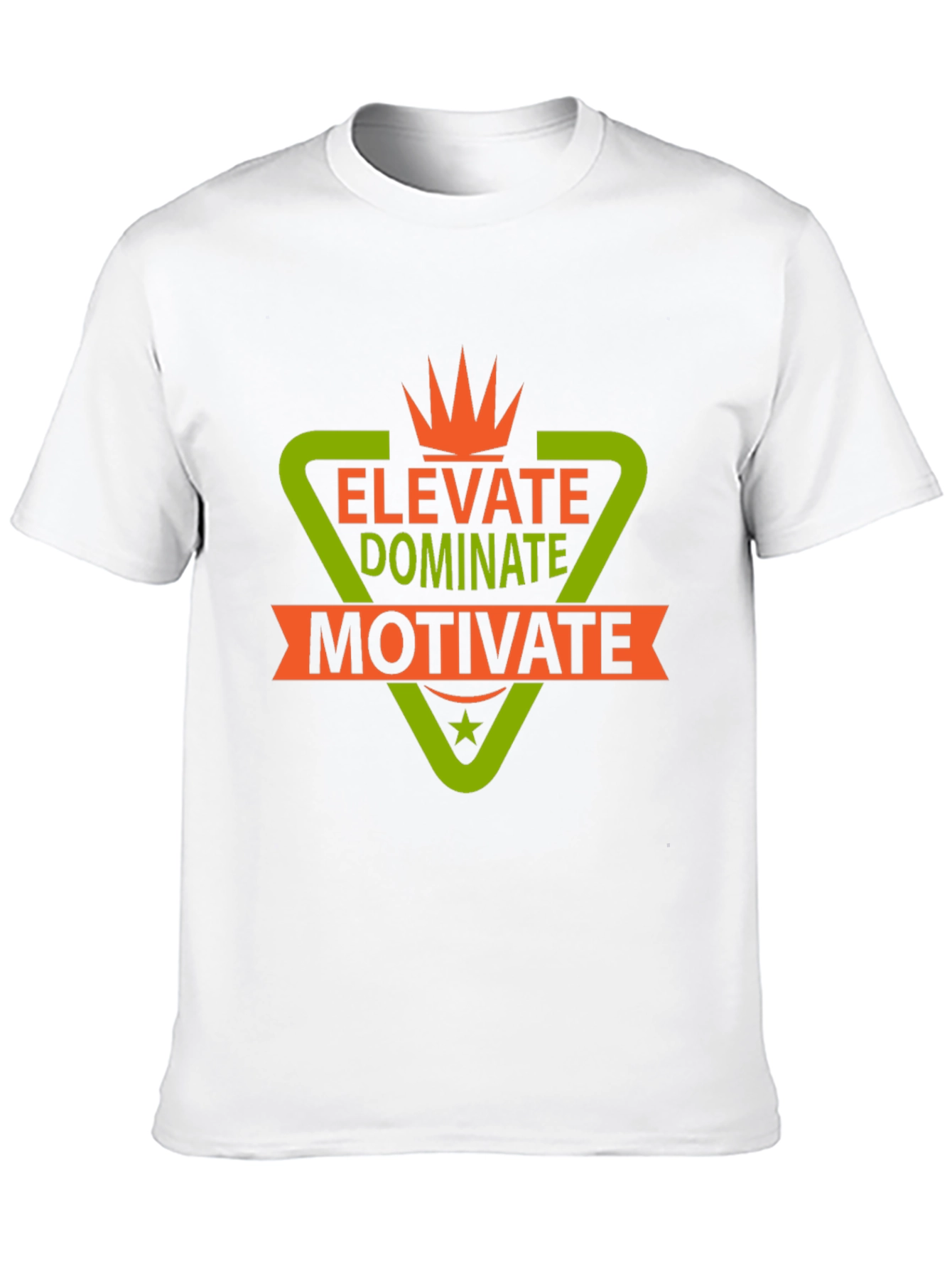 Elevate Dominate Motivate Graphic T-Shirt