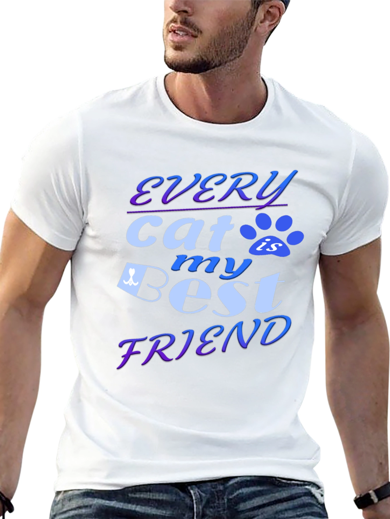 Every Cat is My Best Friend Graphic Tee