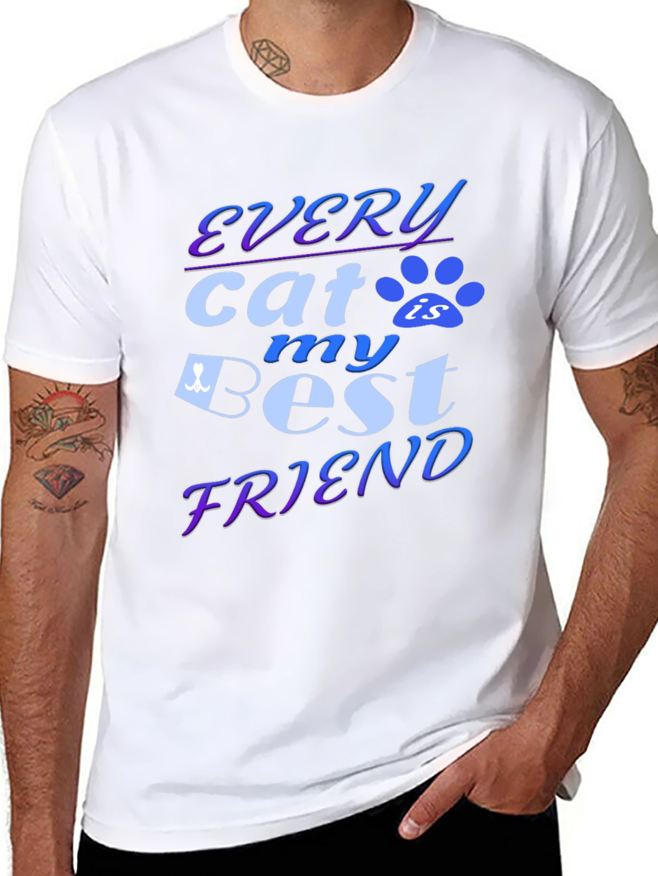 Every Cat is My Best Friend Graphic Tee