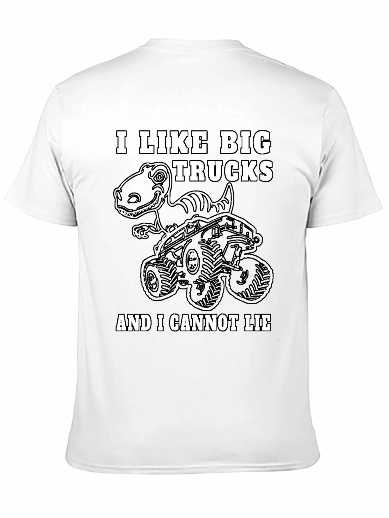 Big Trucks & Dinosaurs Graphic T-Shirt