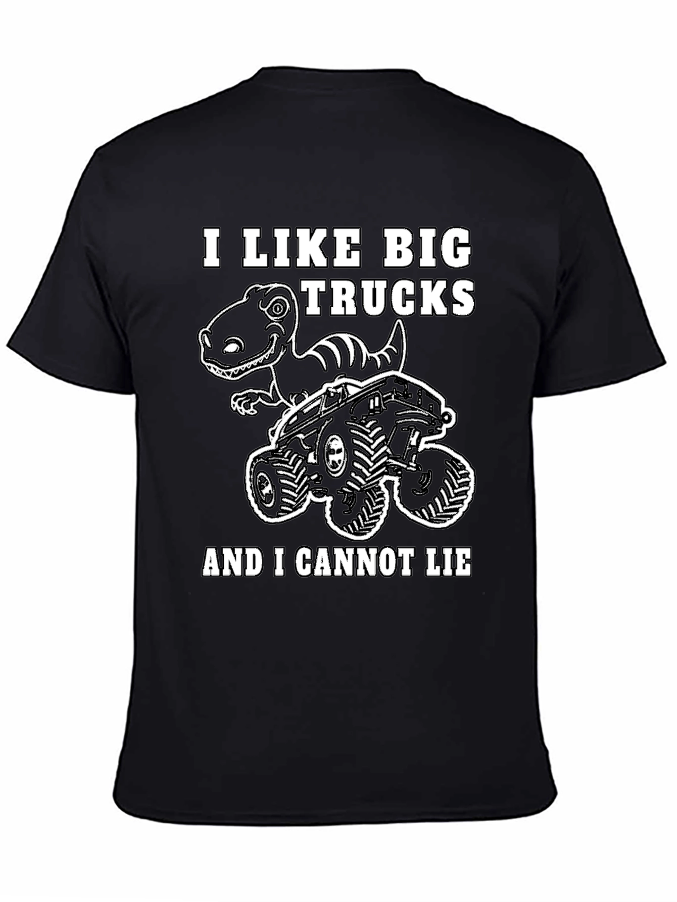 Big Trucks & Dinosaurs Graphic T-Shirt