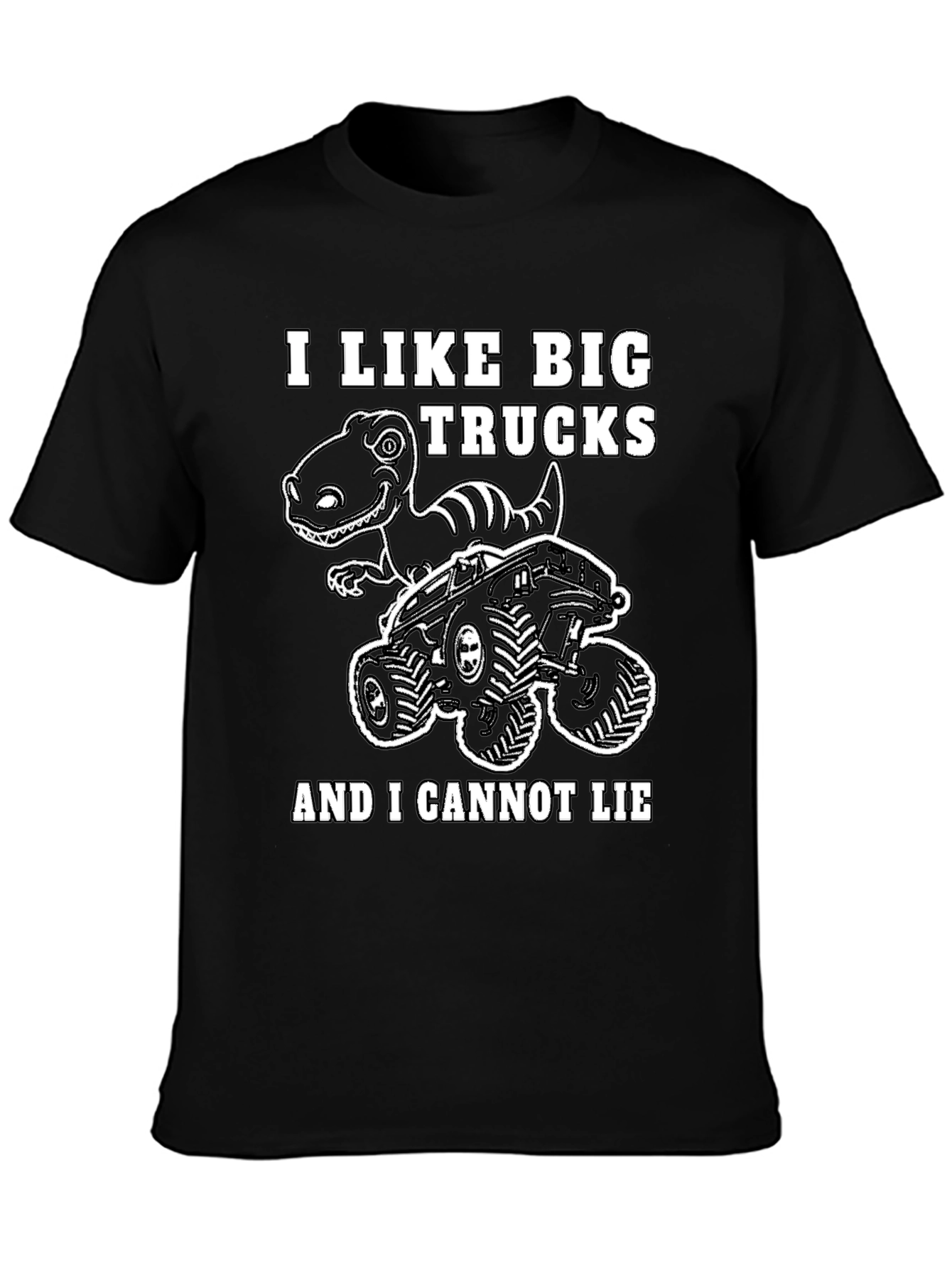 Big Trucks & Dinosaurs Graphic T-Shirt