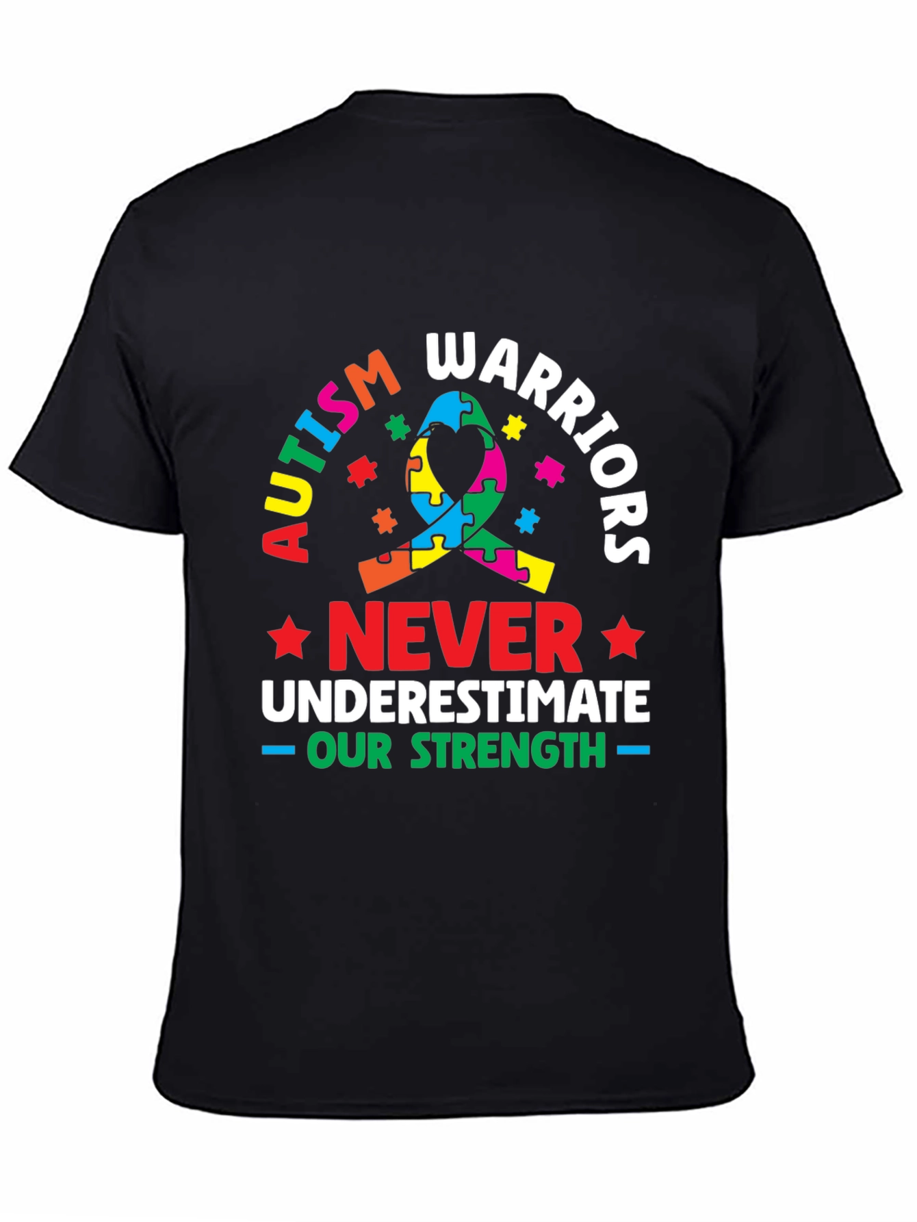 Autism Warriors T-Shirt - Never Underestimate